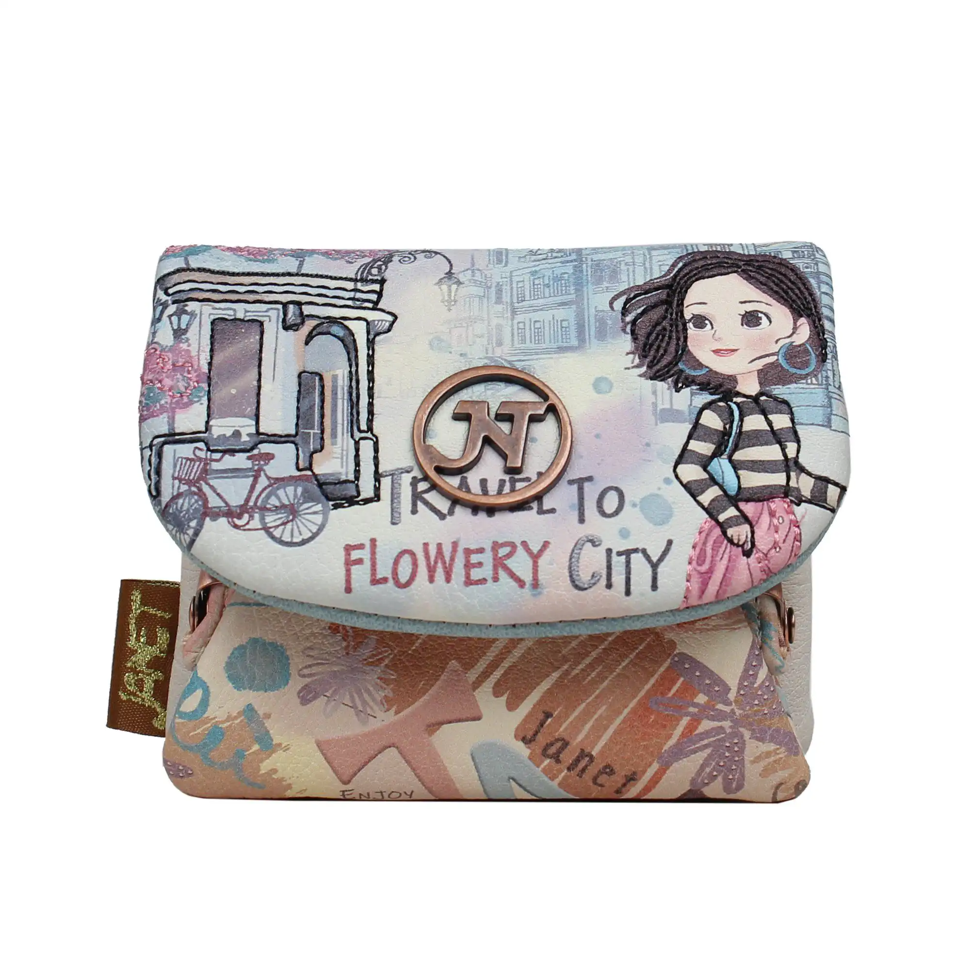 Πορτοφόλι Με Καπάκι Janet Πορτοφόλι Με Καπάκι Janet