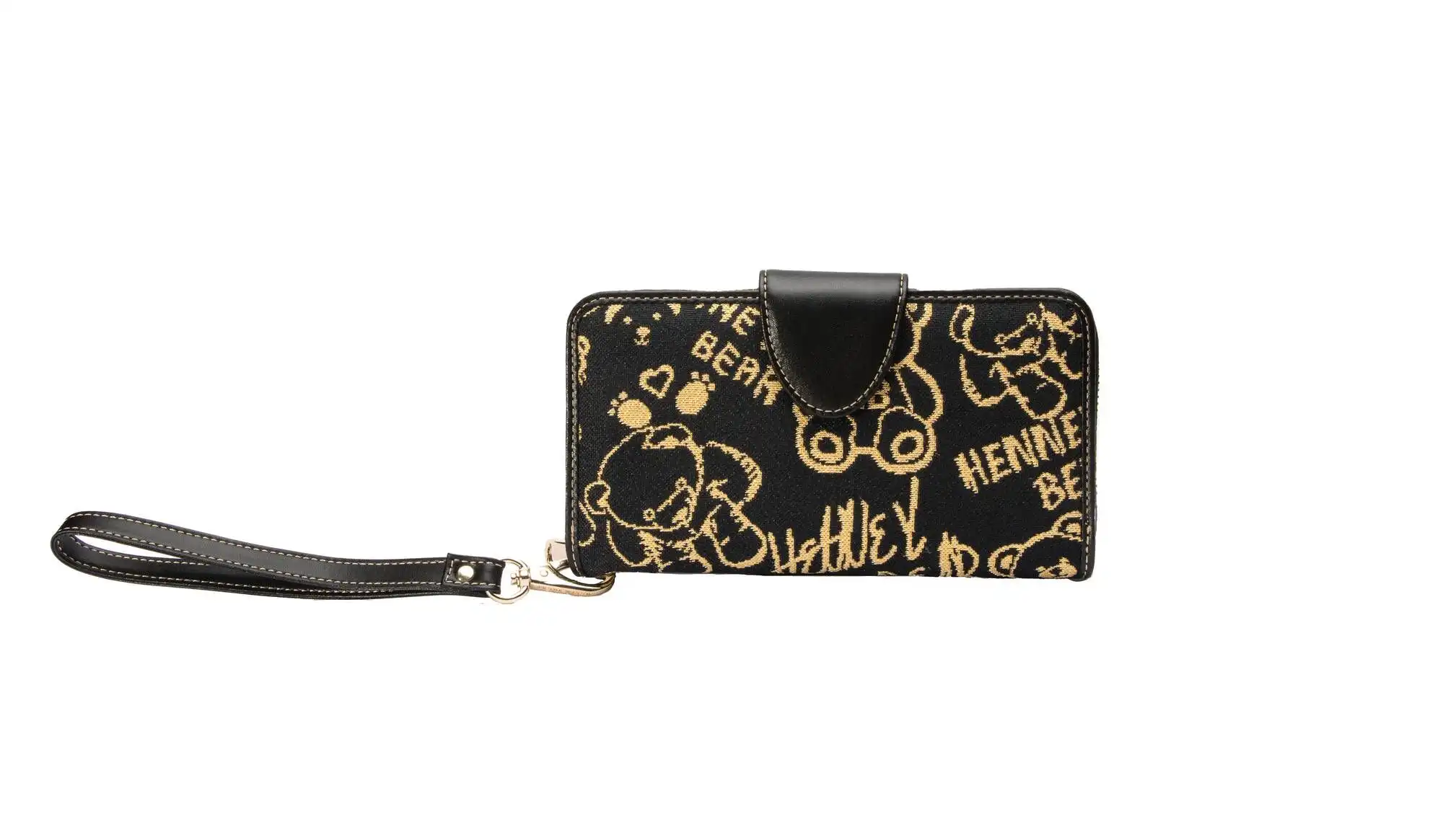 Πορτοφόλι Μεγάλο Με Κουμπί Gold Time Henney Bear Πορτοφόλι Μεγάλο Με Κουμπί Gold Time Henney Bear