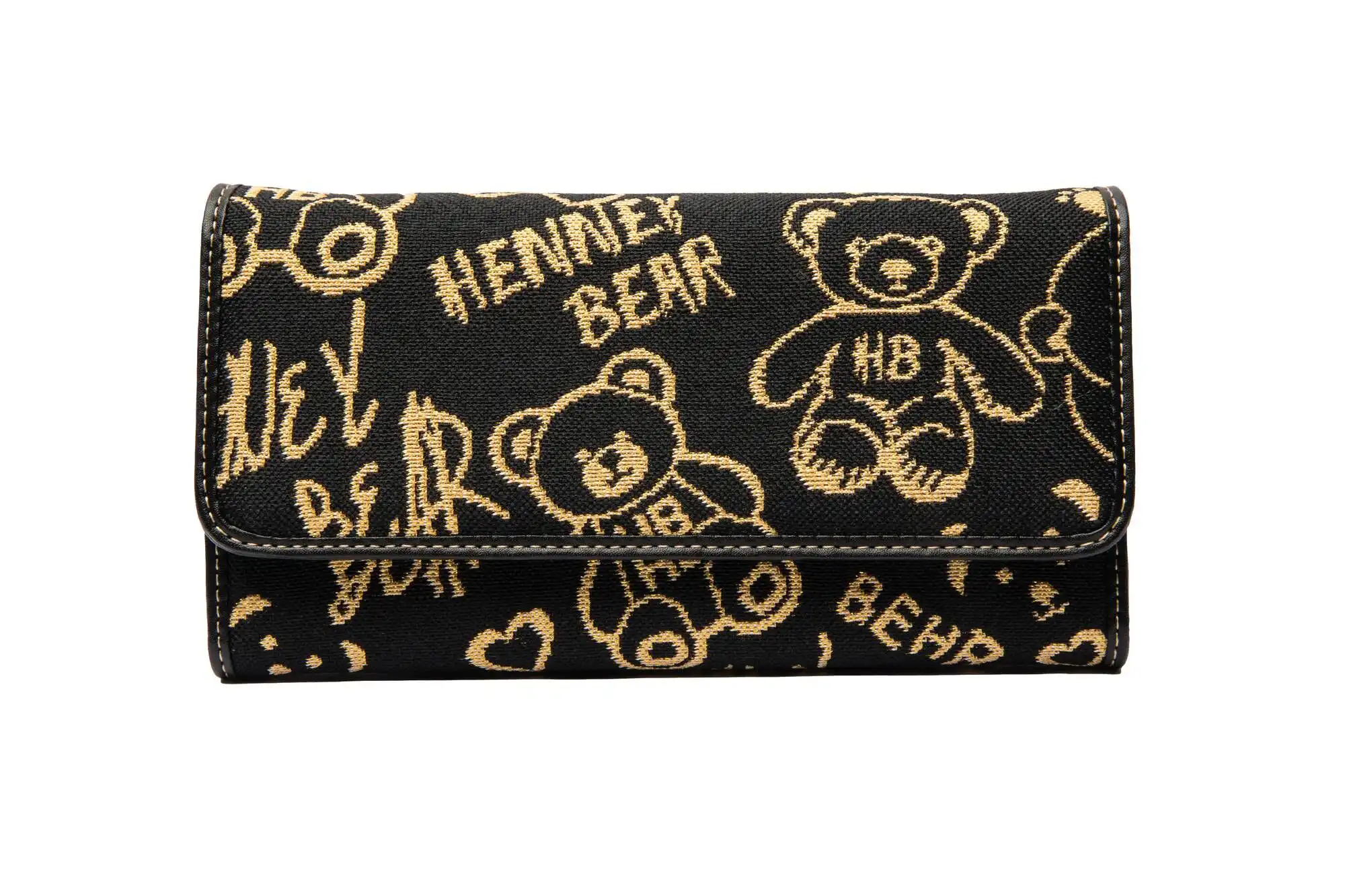 Πορτοφόλι Μεγάλο Με Κουμπί Gold Time Henney Bear Πορτοφόλι Μεγάλο Με Κουμπί Gold Time Henney Bear