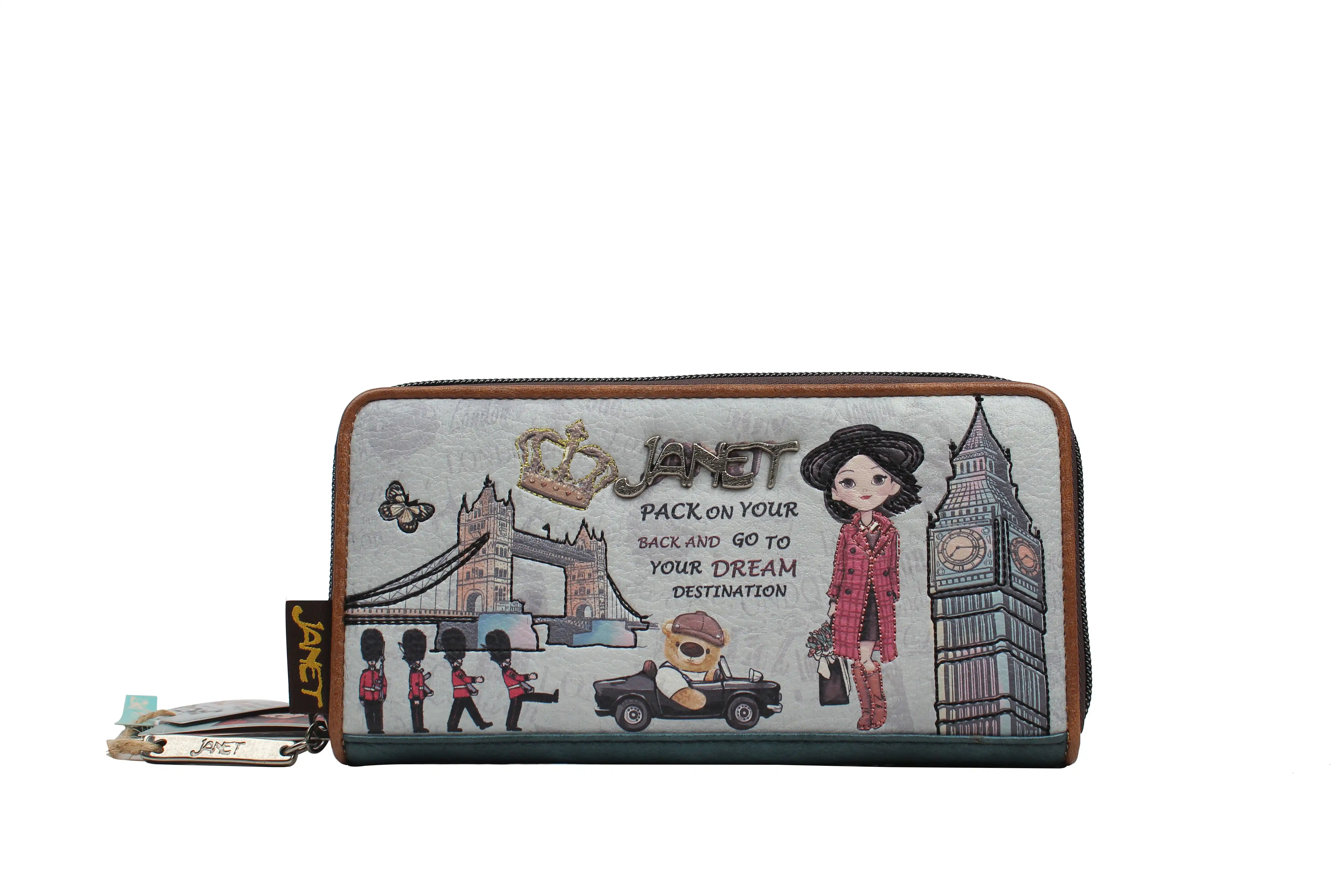 Πορτοφόλι Μεγάλο Με Φερμουάρ Πορτοφόλι Μεγάλο Με Φερμουάρ