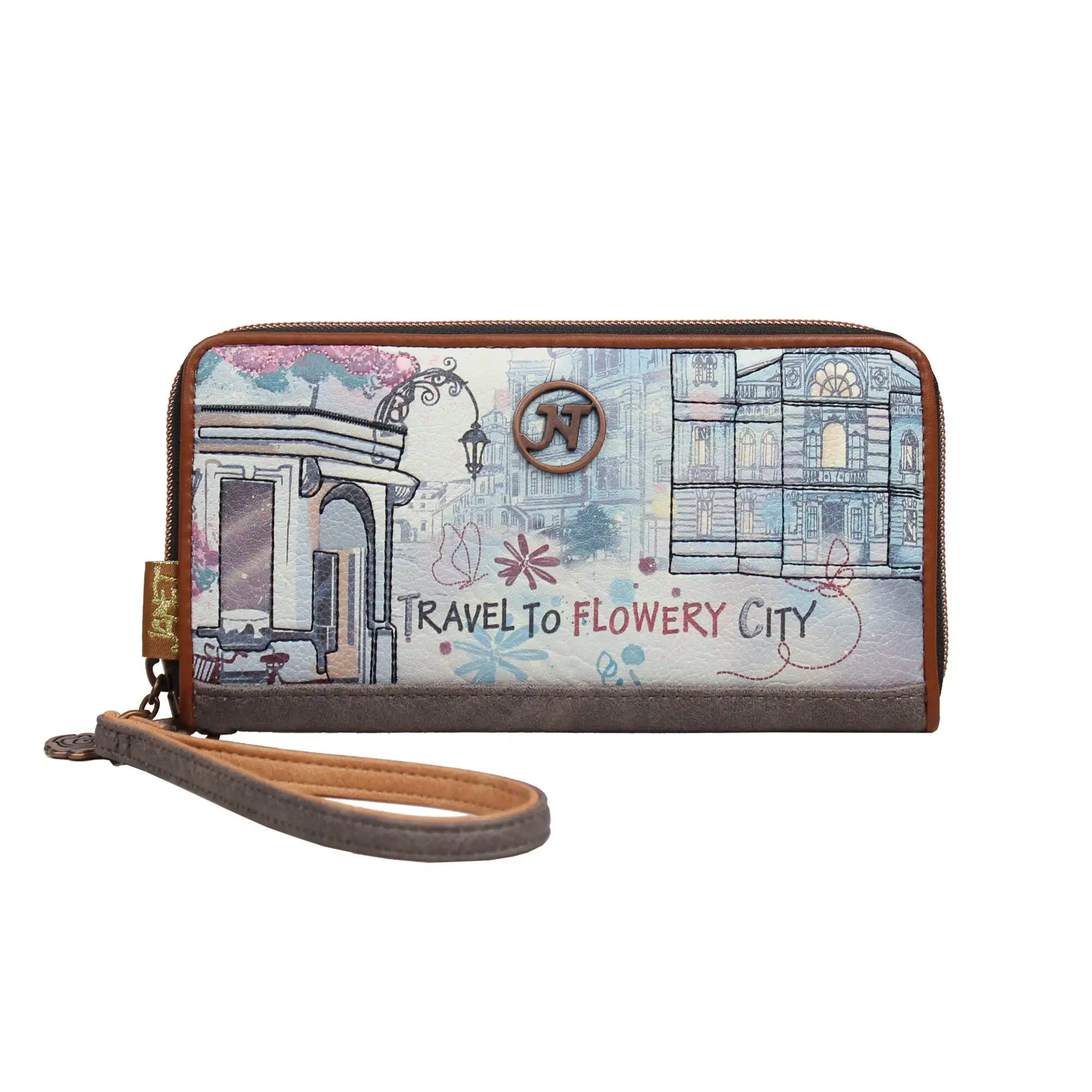 Πορτοφόλι Μεγάλο Με Φερμουάρ Janet Πορτοφόλι Μεγάλο Με Φερμουάρ Janet