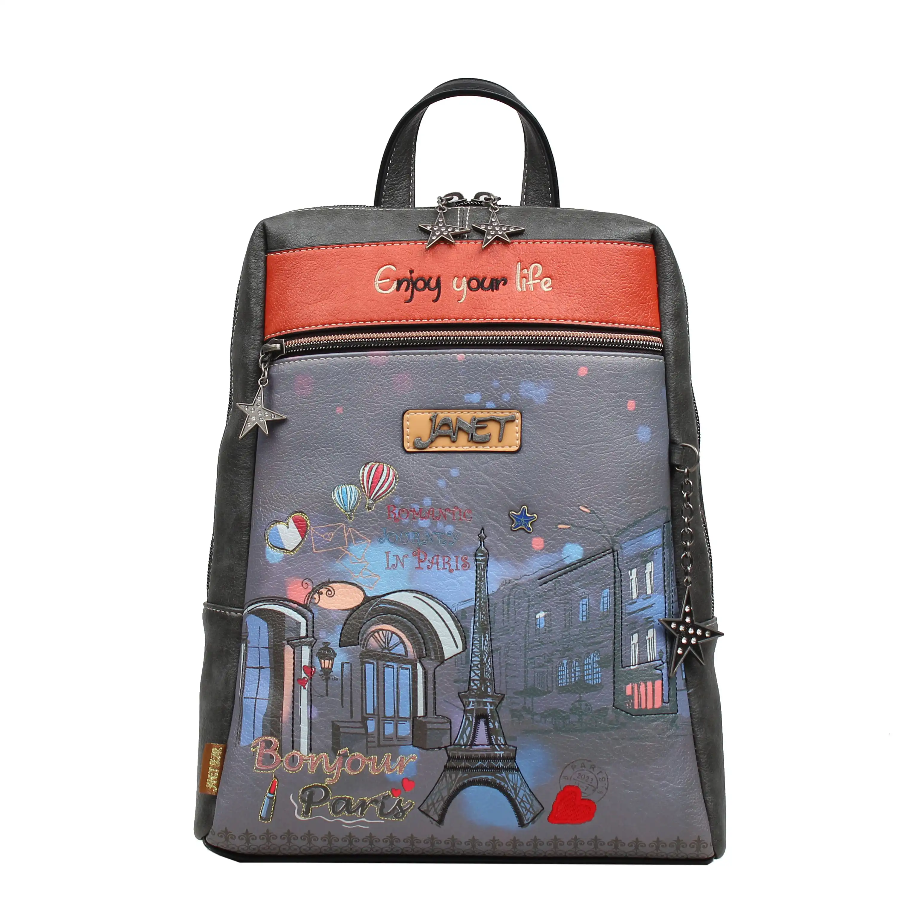 Τσάντα Πλάτης Μεγάλη Janet Τσάντα Πλάτης Μεγάλη Janet