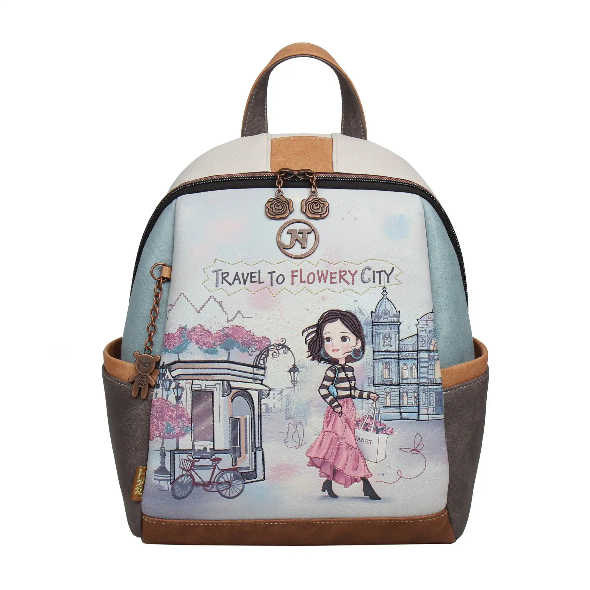 Τσάντα Πλάτης Μεσαία Janet Τσάντα Πλάτης Μεσαία Janet