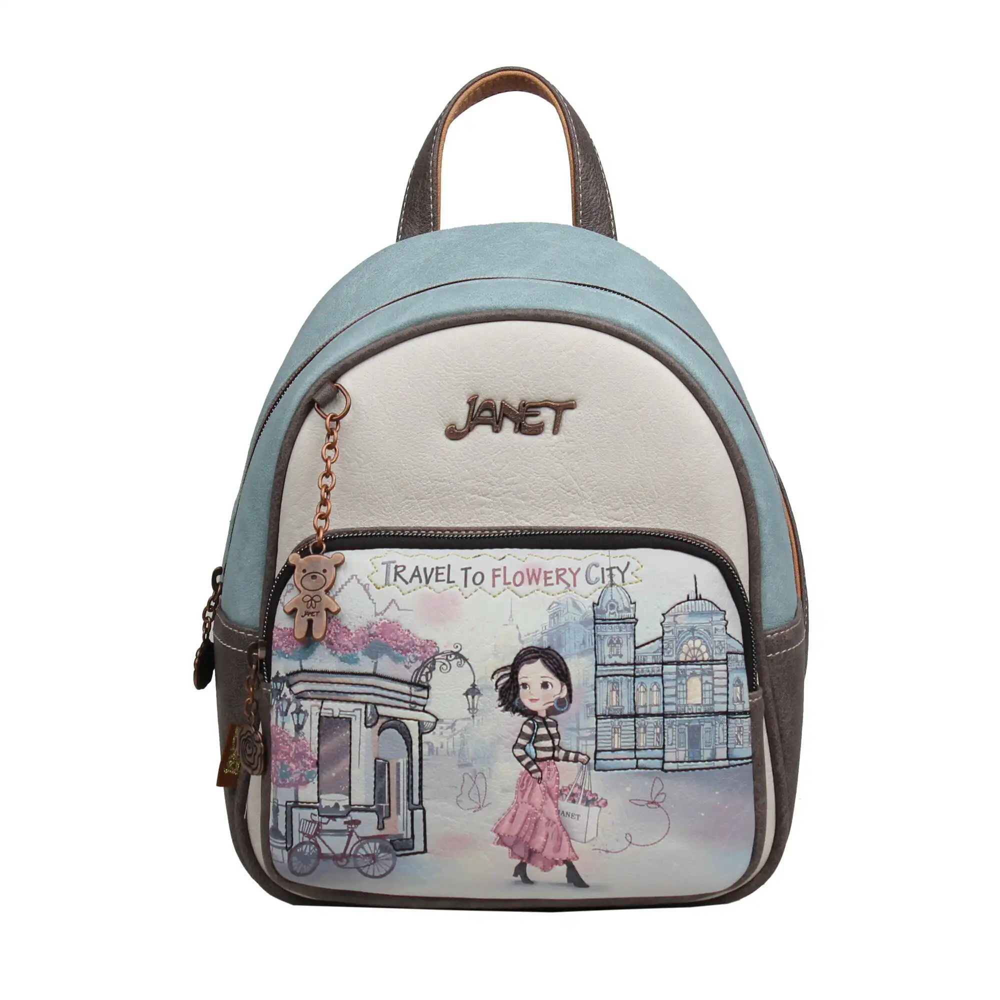 Τσάντα Πλάτης Μεσαία Janet Τσάντα Πλάτης Μεσαία Janet