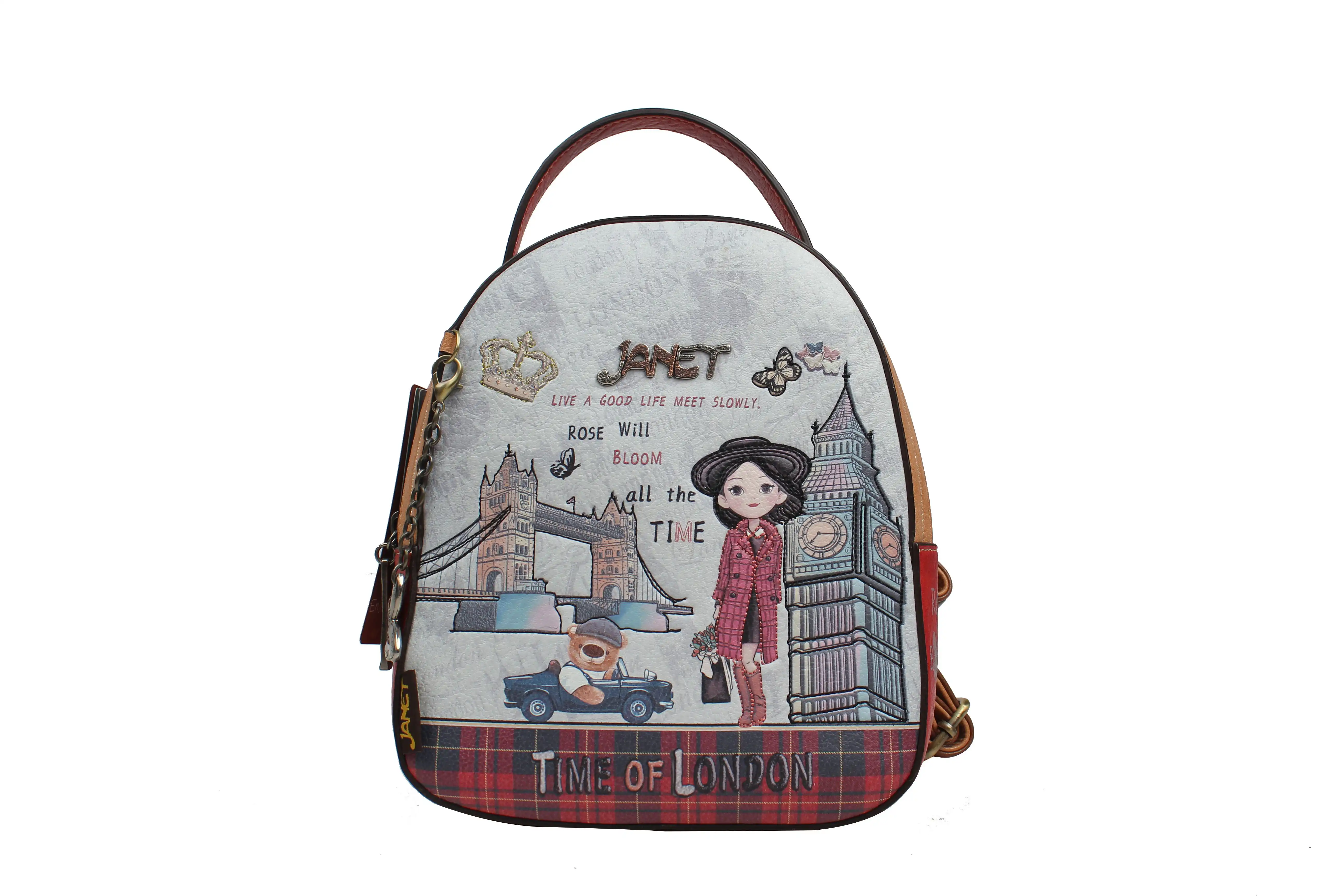 Τσάντα Πλάτης Μικρή Janet Τσάντα Πλάτης Μικρή Janet