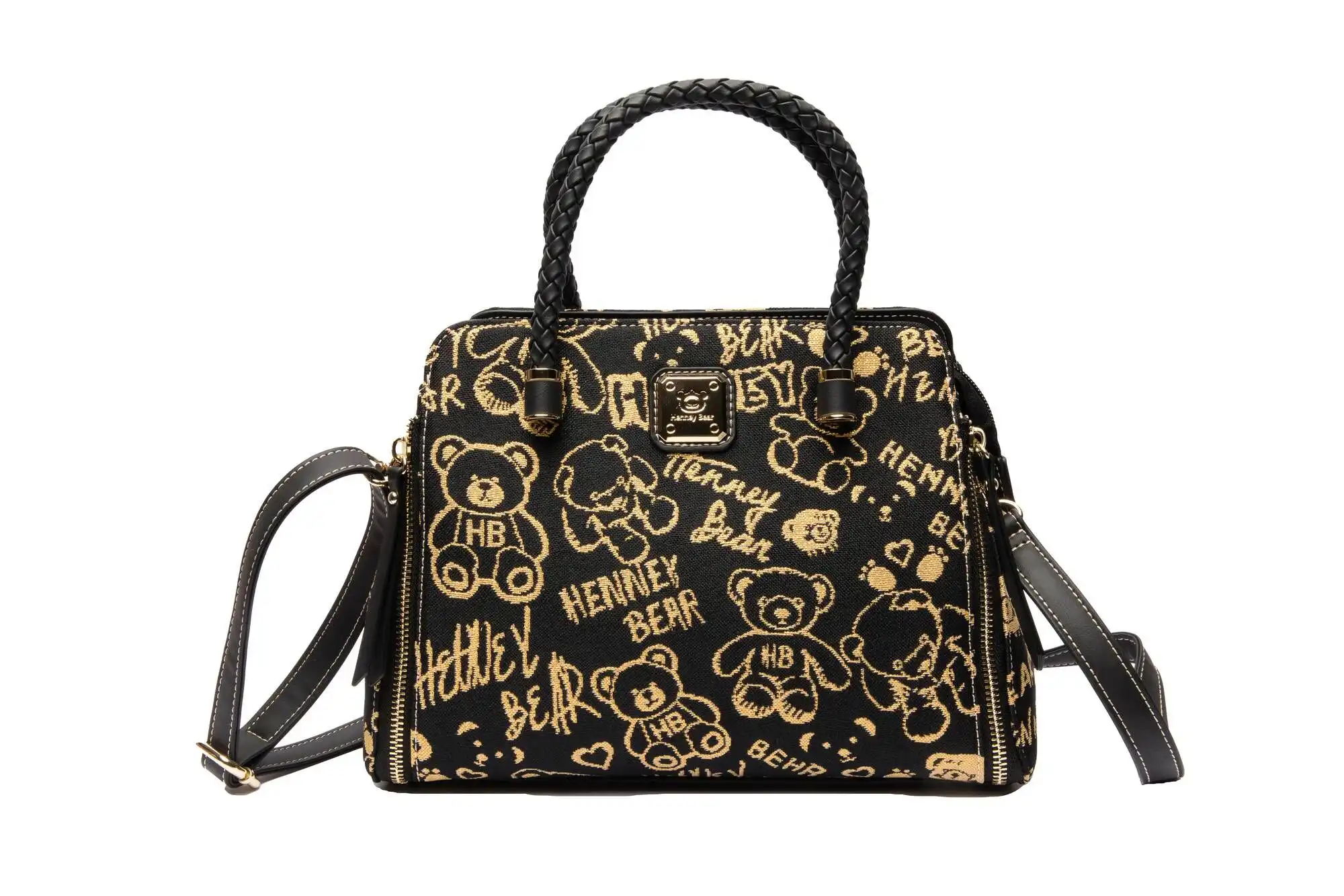 Τσάντα Χειρός Ώμου Gold Time Henney Bear Τσάντα Χειρός Ώμου Gold Time Henney Bear