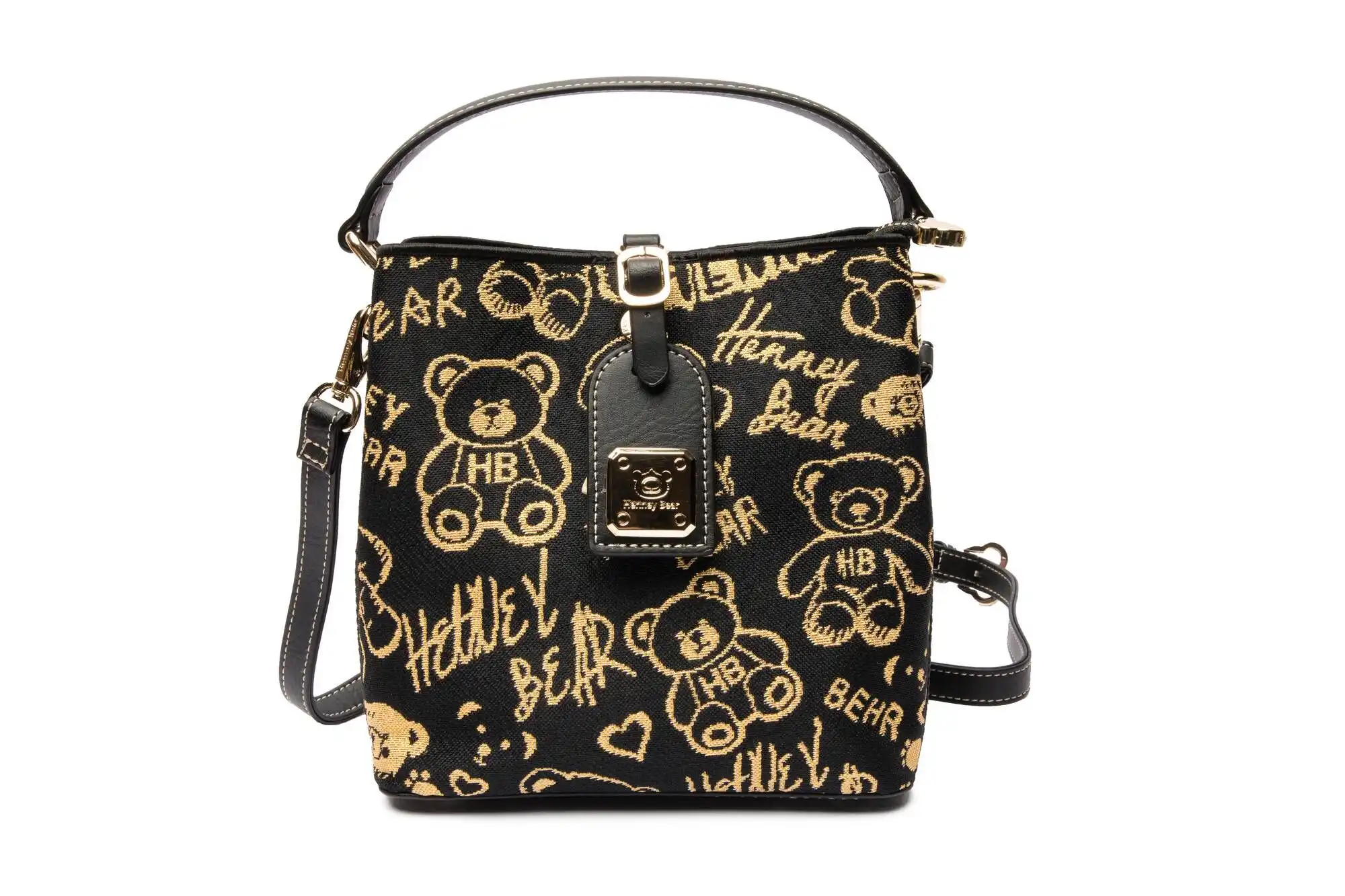 Τσάντα Χειρός Ώμου Gold Time Henney Bear Τσάντα Χειρός Ώμου Gold Time Henney Bear