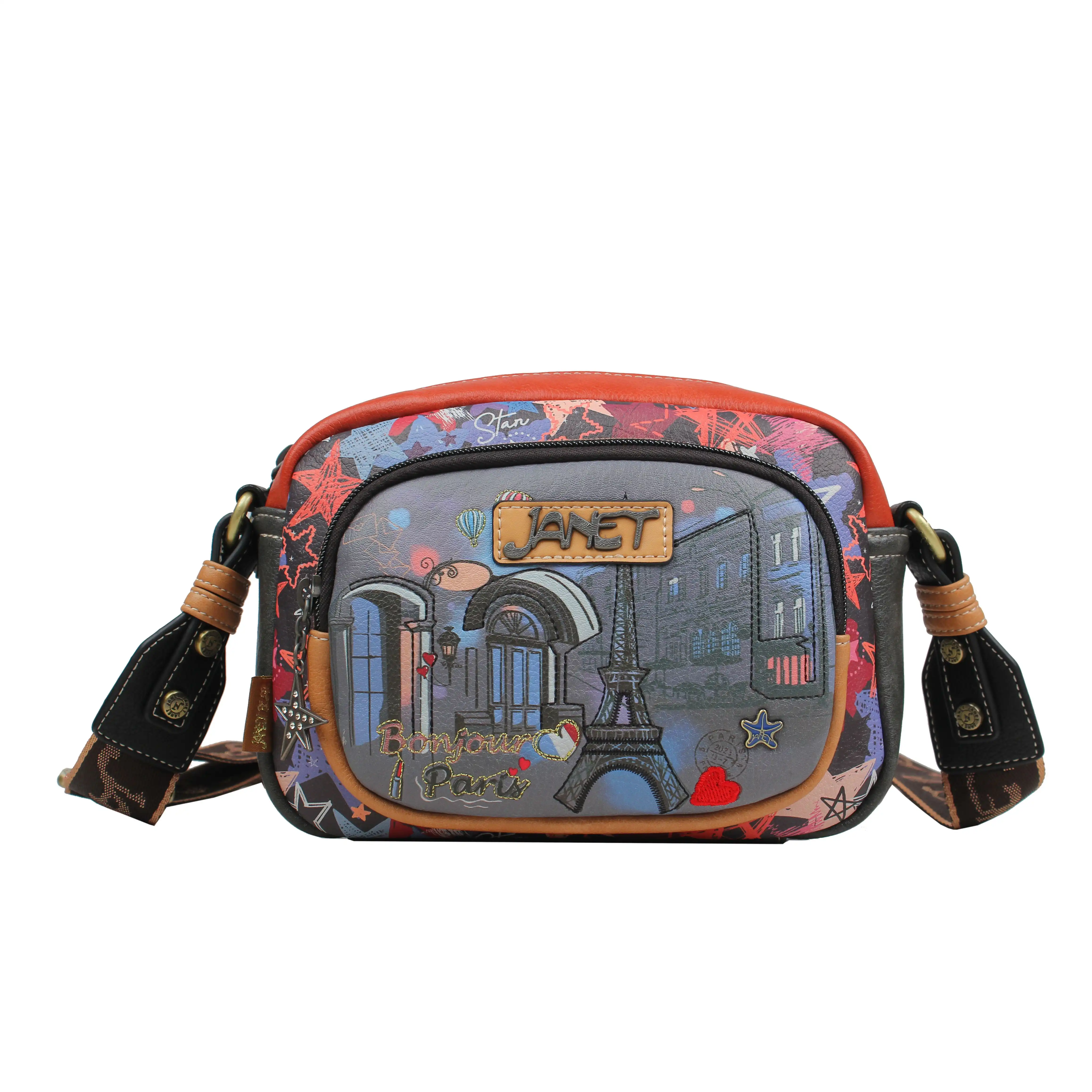 Τσάντα Χιαστί Μεσαία Janet