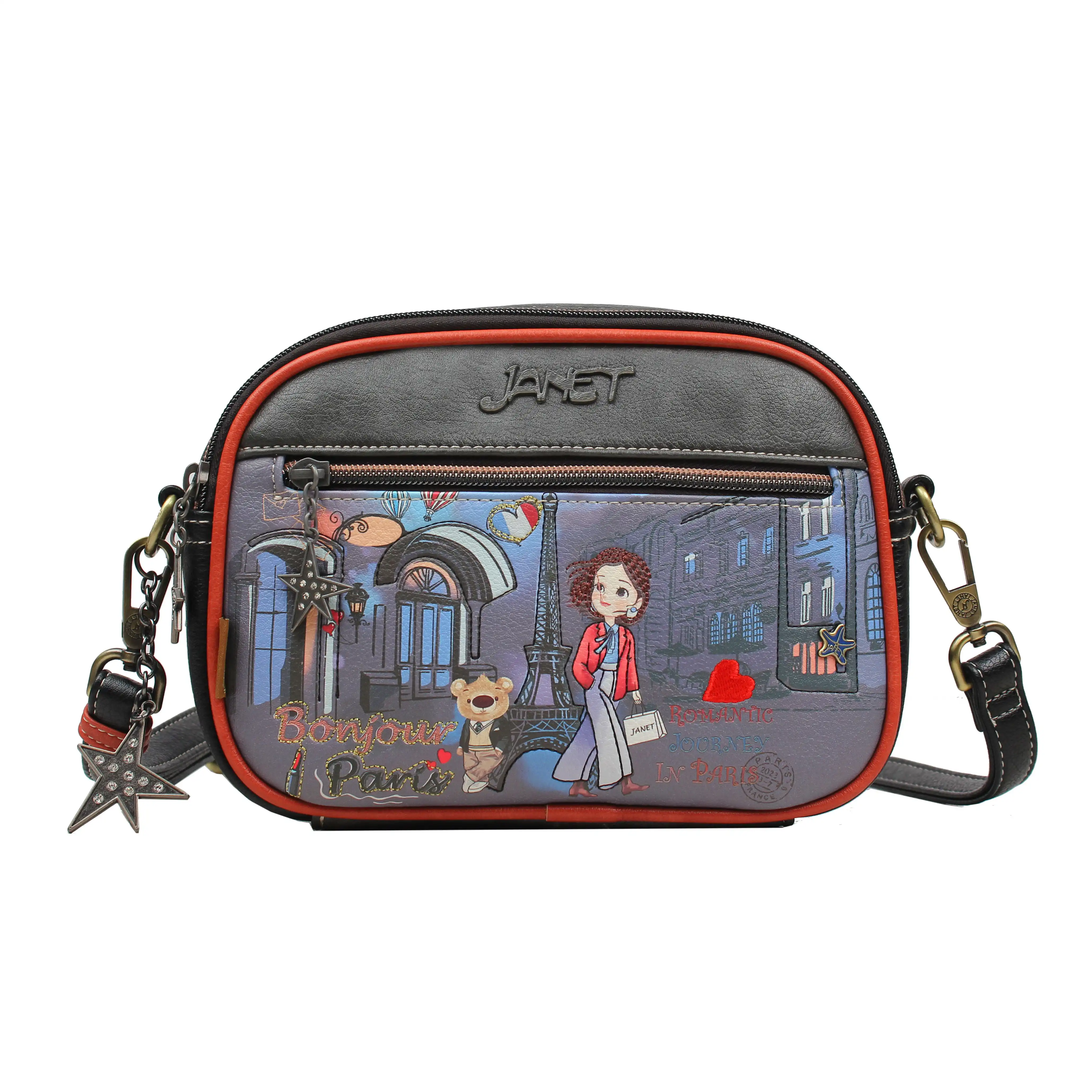 Τσάντα Χιαστί Μεσαία Janet