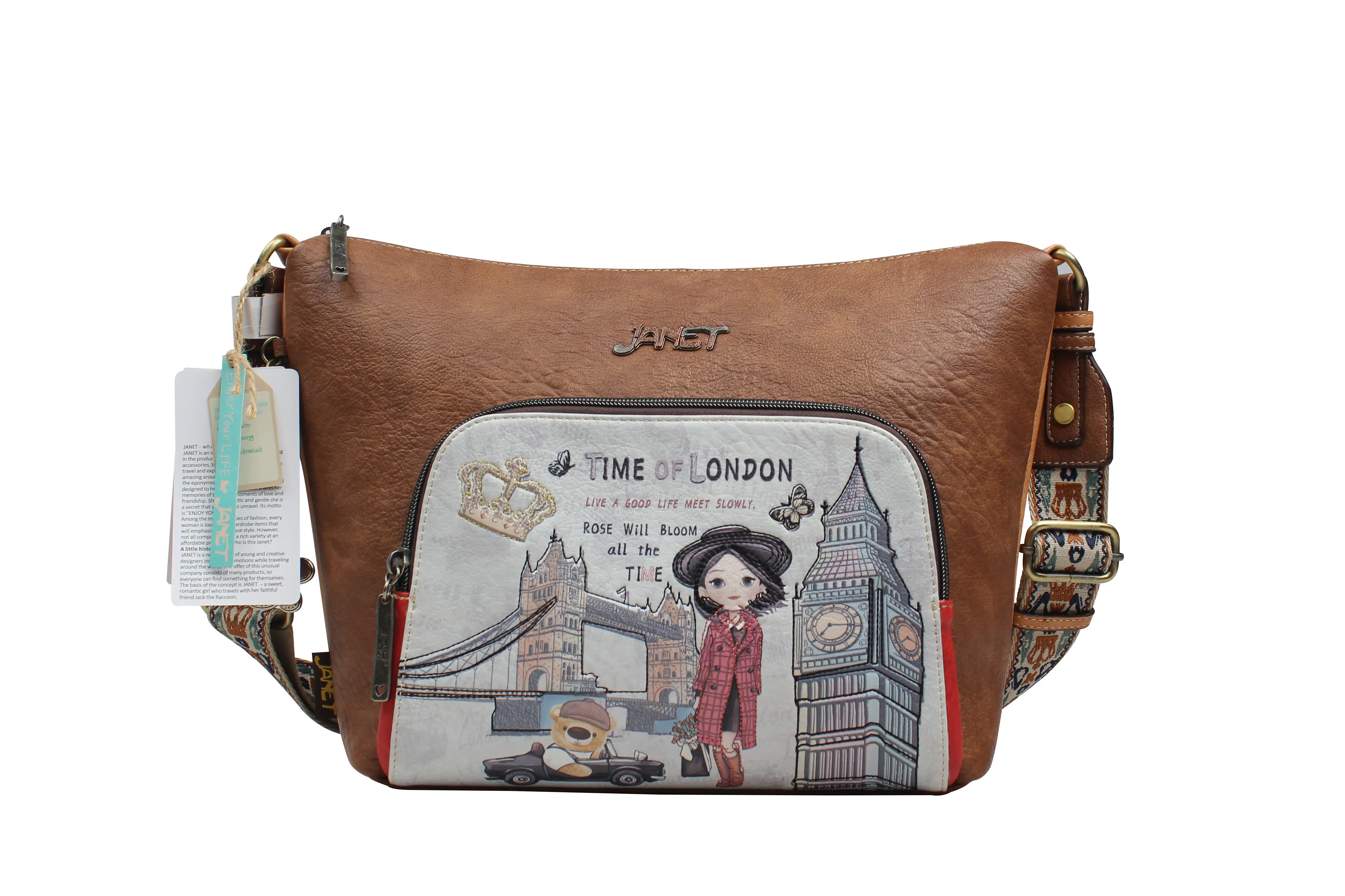 Τσάντα Ώμου Μεγάλη Janet