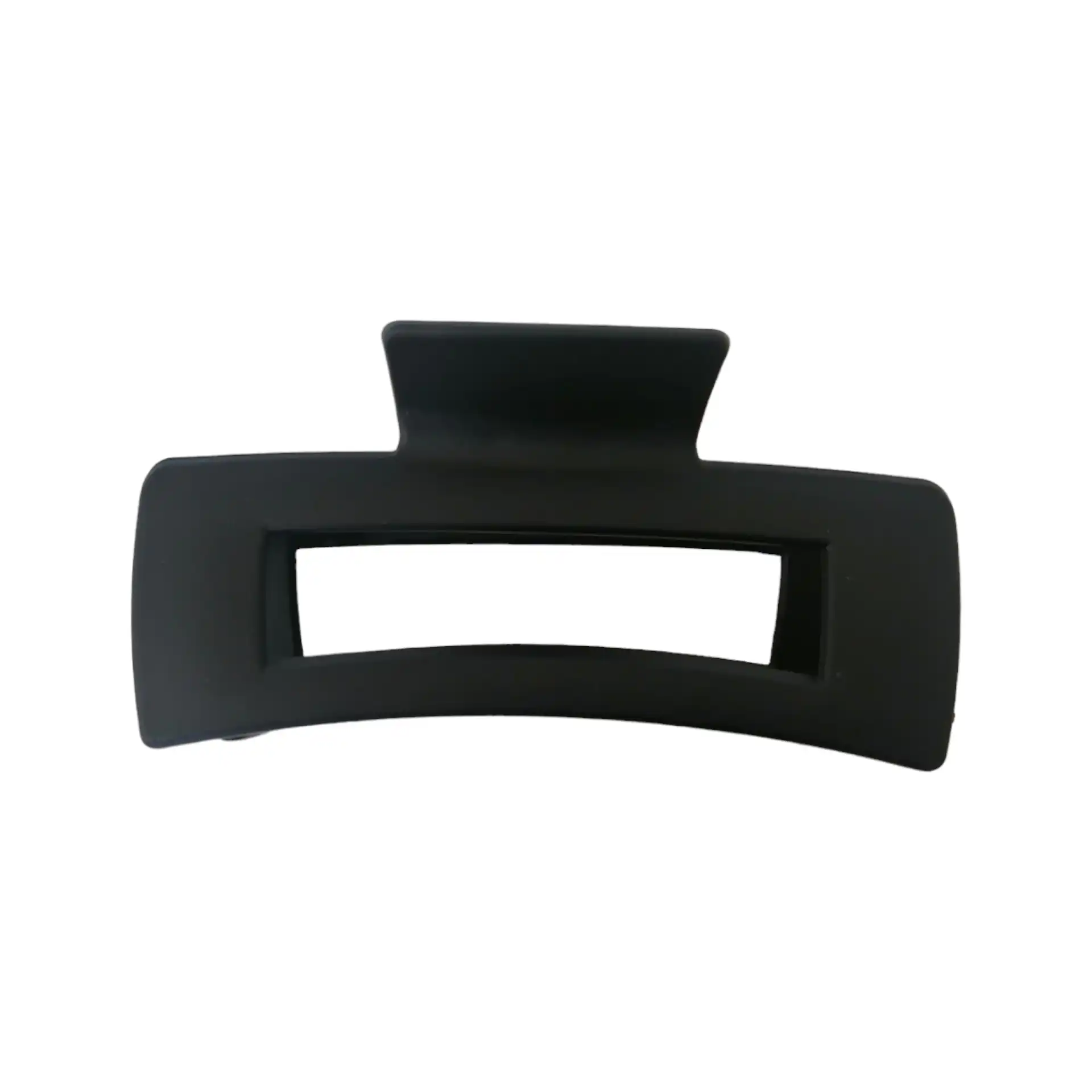 Κλάμερ μαλλιών ματ μαύρο 10 cm