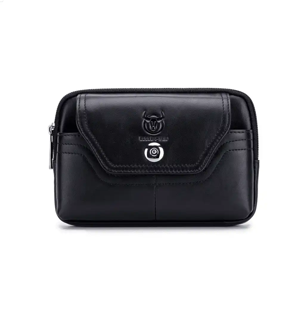 Δερμάτινο τσαντάκι μέσης (ζώνης) Bull Captain YB 04 μαύρο Δερμάτινο τσαντάκι μέσης (ζώνης) Bull Captain YB 04 μαύρο