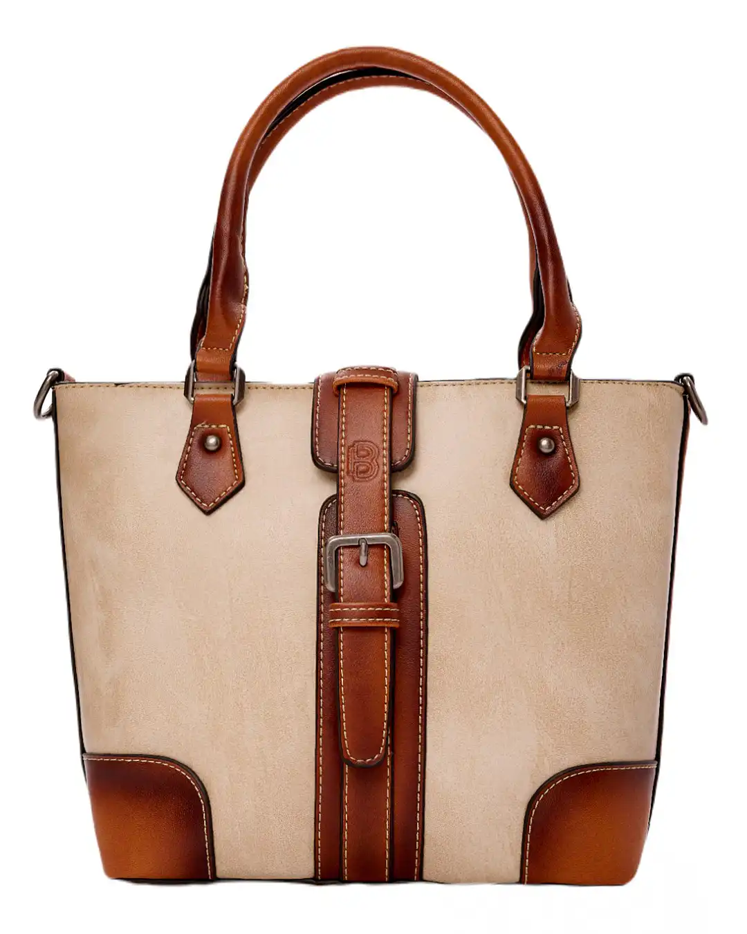 Τσάντα ώμου HM-99383 – Μπέζ