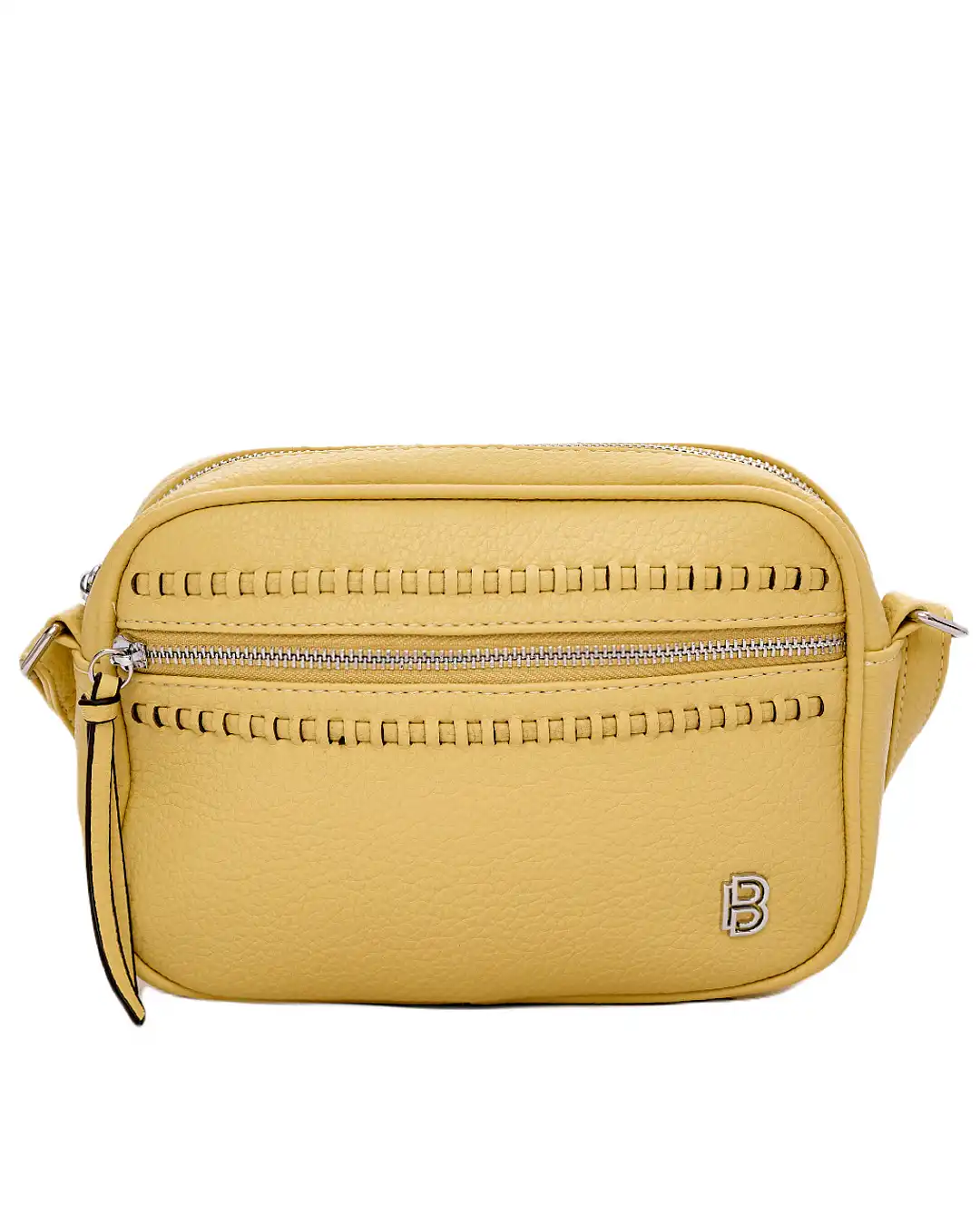 Τσάντάκι χιαστί QR-23939 – Κίτρινο