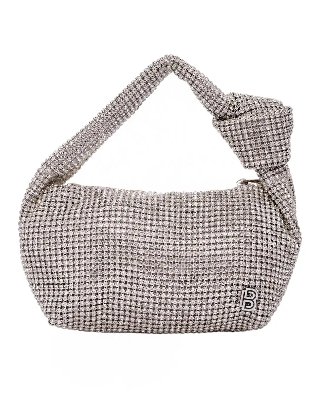 Τσάντα φάκελος clutch -21950 – Ασημί