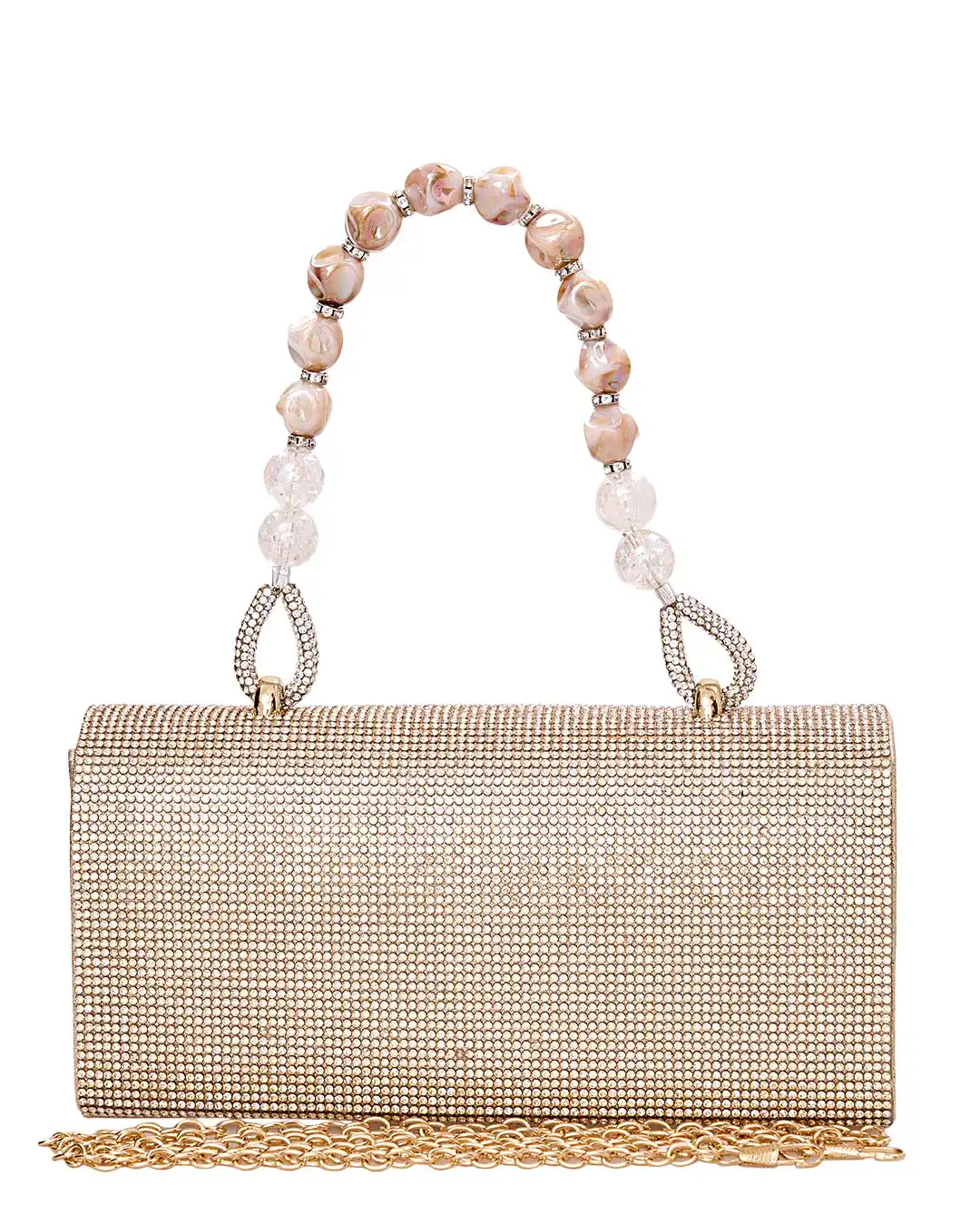 Τσάντα φάκελος clutch JH2211 - Χρυσό