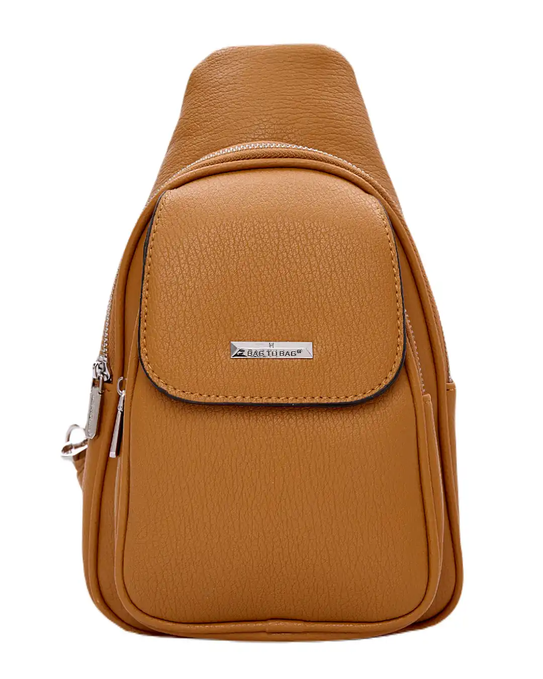 Τσαντάκι χιαστί QR-23971 – Κάμελ