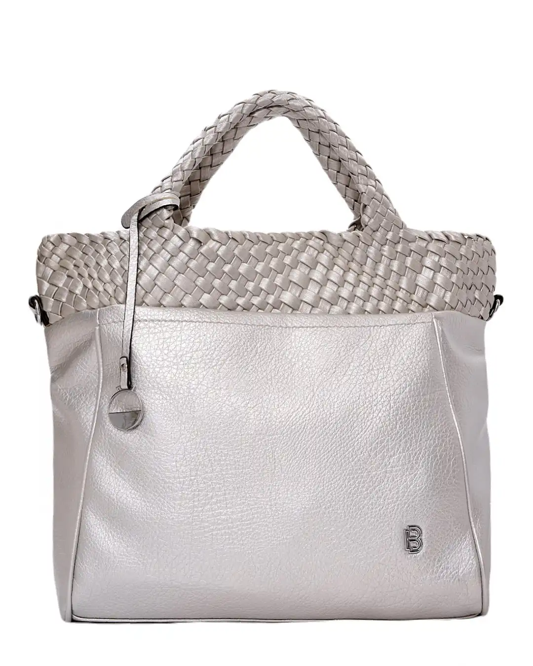 Τσάντα ώμου BY-31419 – Ασημί