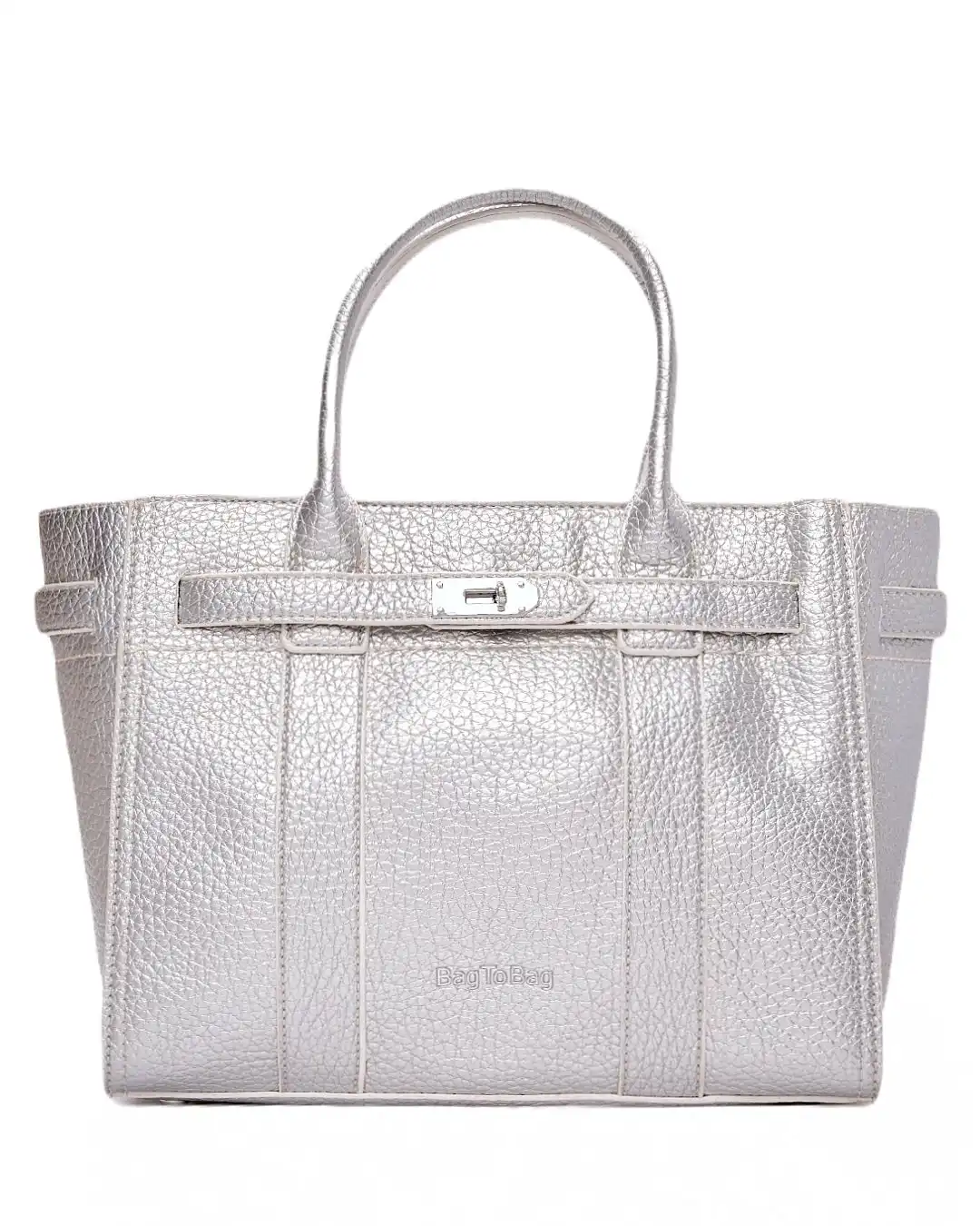 Τσάντα χειρός KX2311 – Ασημί