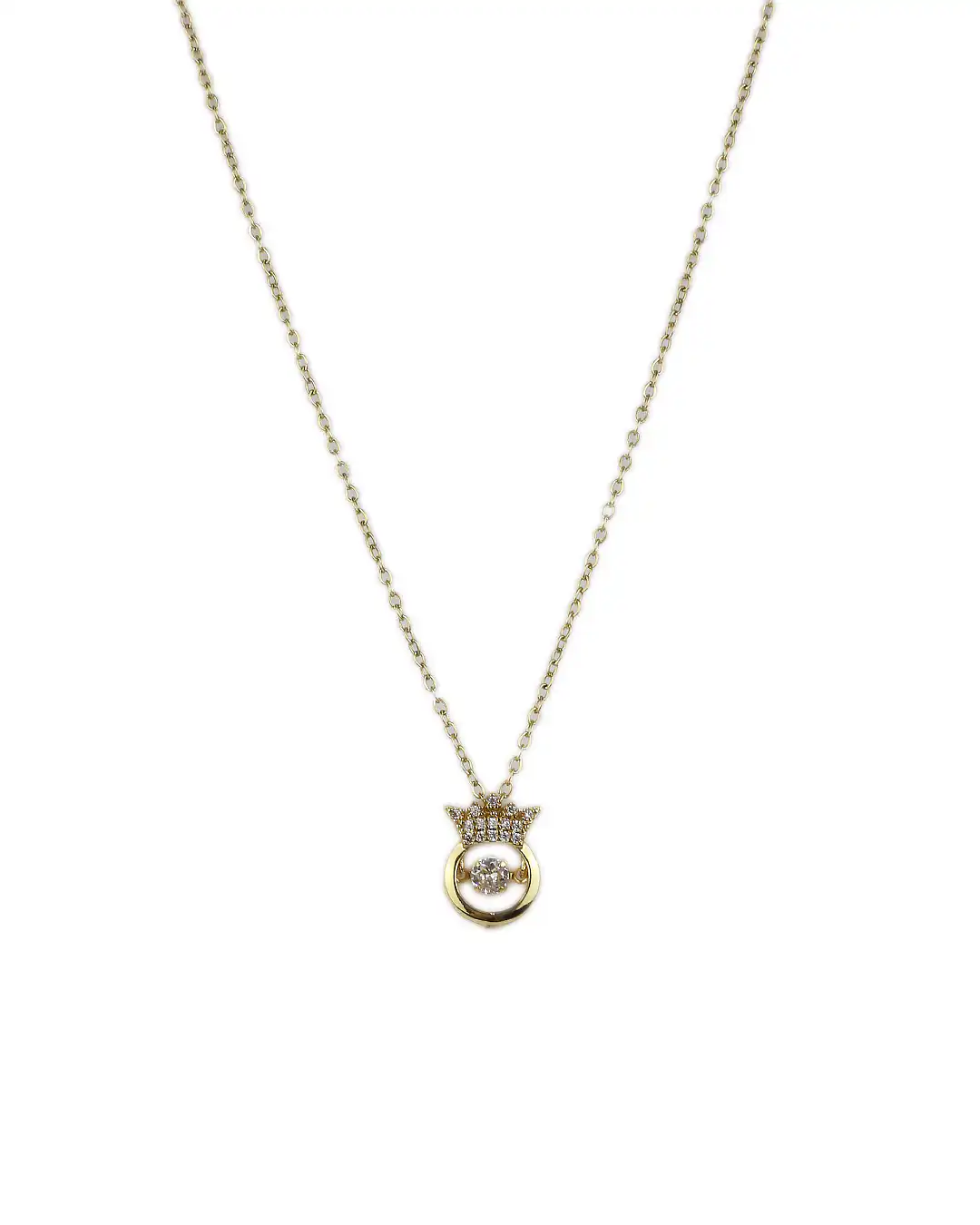 Αλυσίδα λαιμού με στρας DJ-089 – Χρυσό Αλυσίδα λαιμού με στρας DJ-089 – Χρυσό