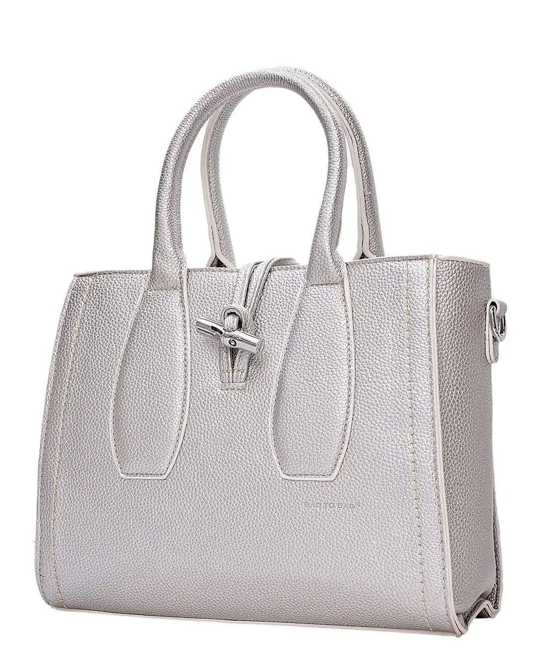 Τσάντα χειρός YM-75 – Ασημί