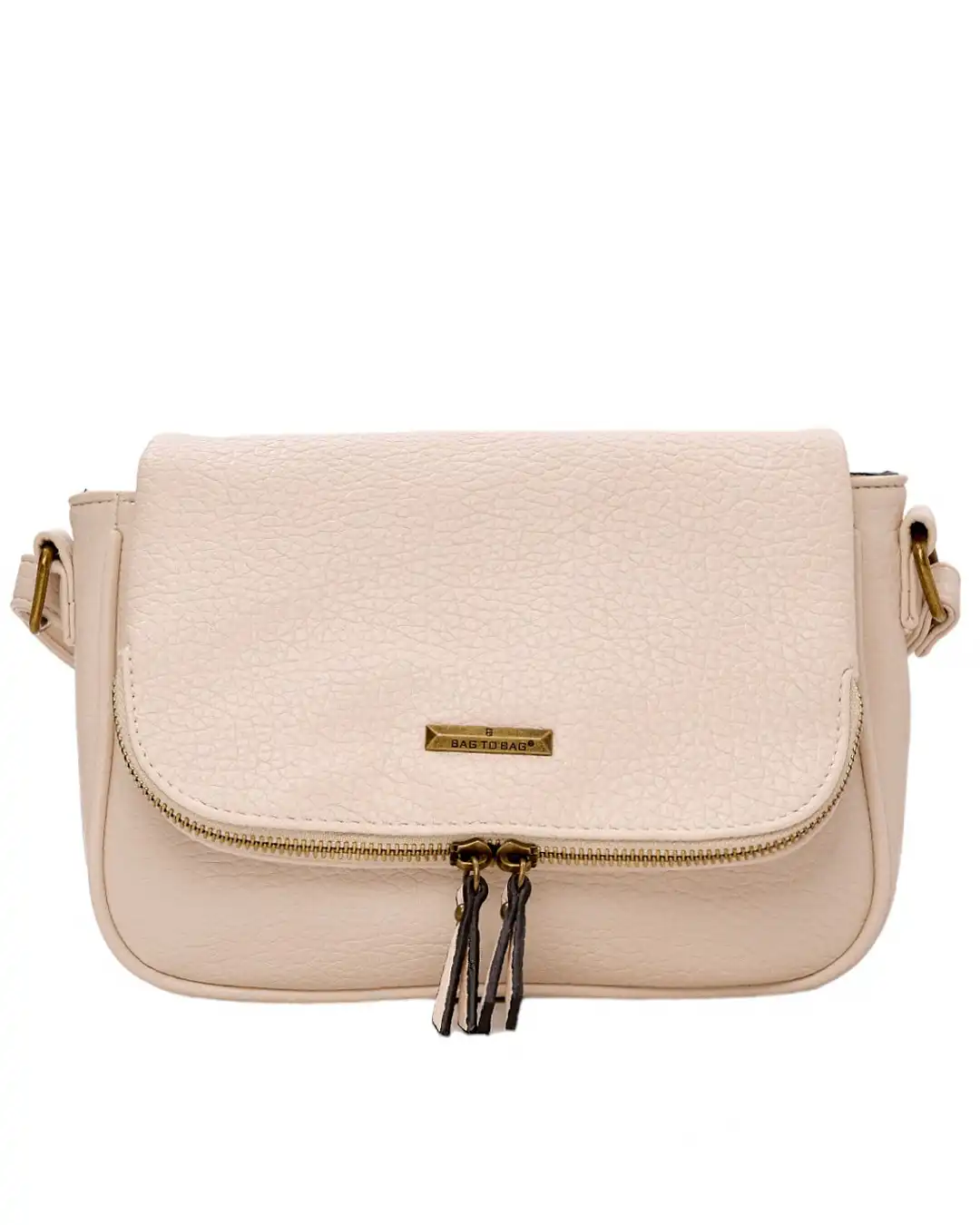 Τσαντάκι χιαστή P-6184 – Μπέζ