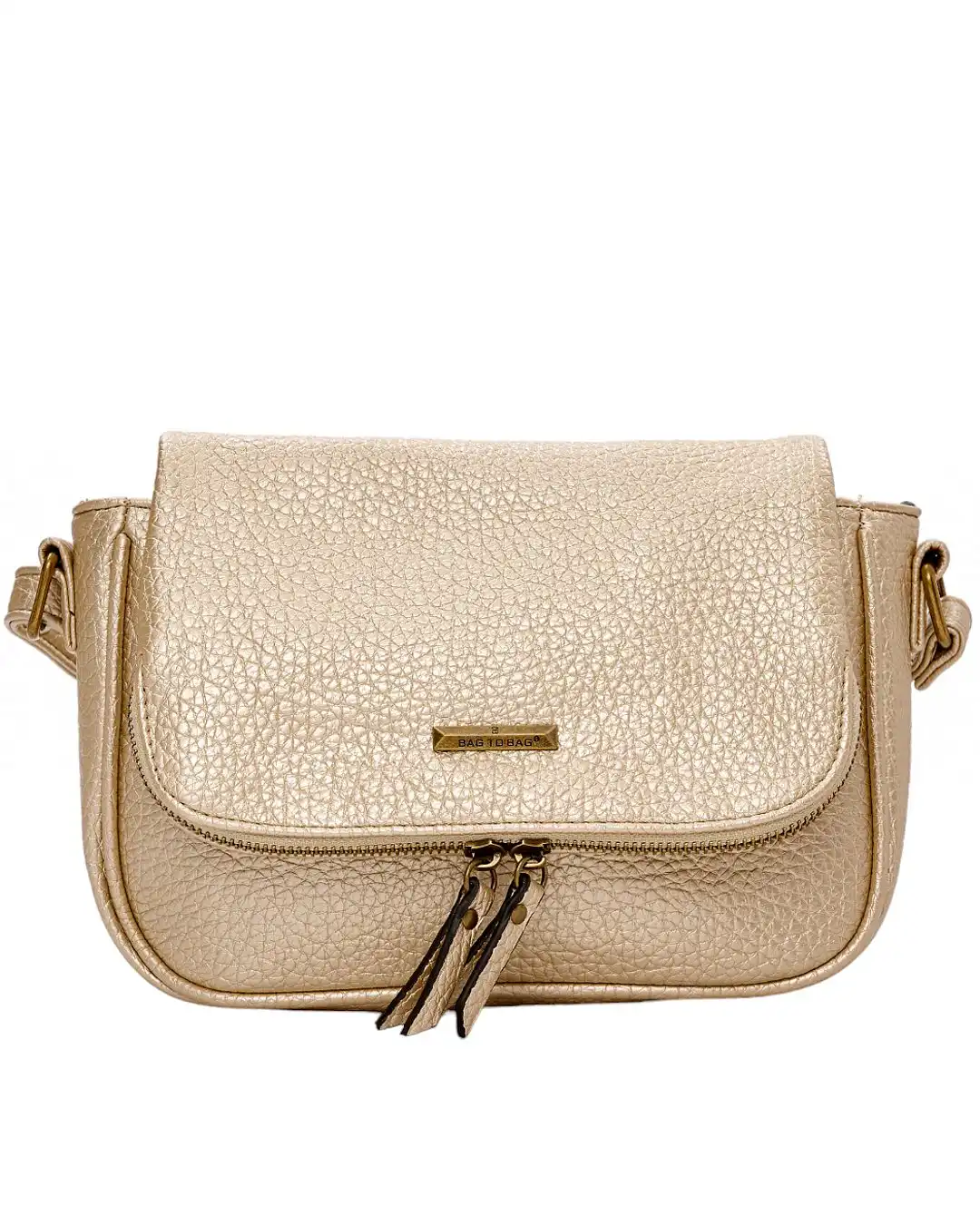 Τσαντάκι χιαστή P-6184 – Χρυσό