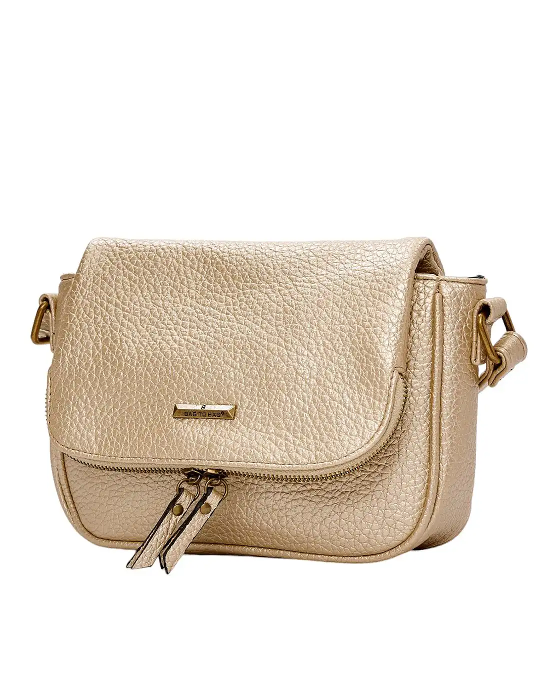 Τσαντάκι χιαστή P-6184 – Χρυσό