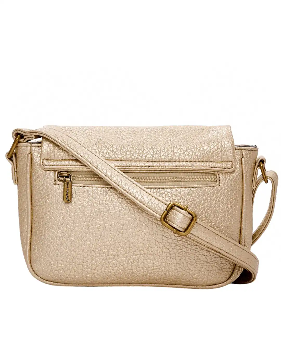 Τσαντάκι χιαστή P-6184 - Χρυσό