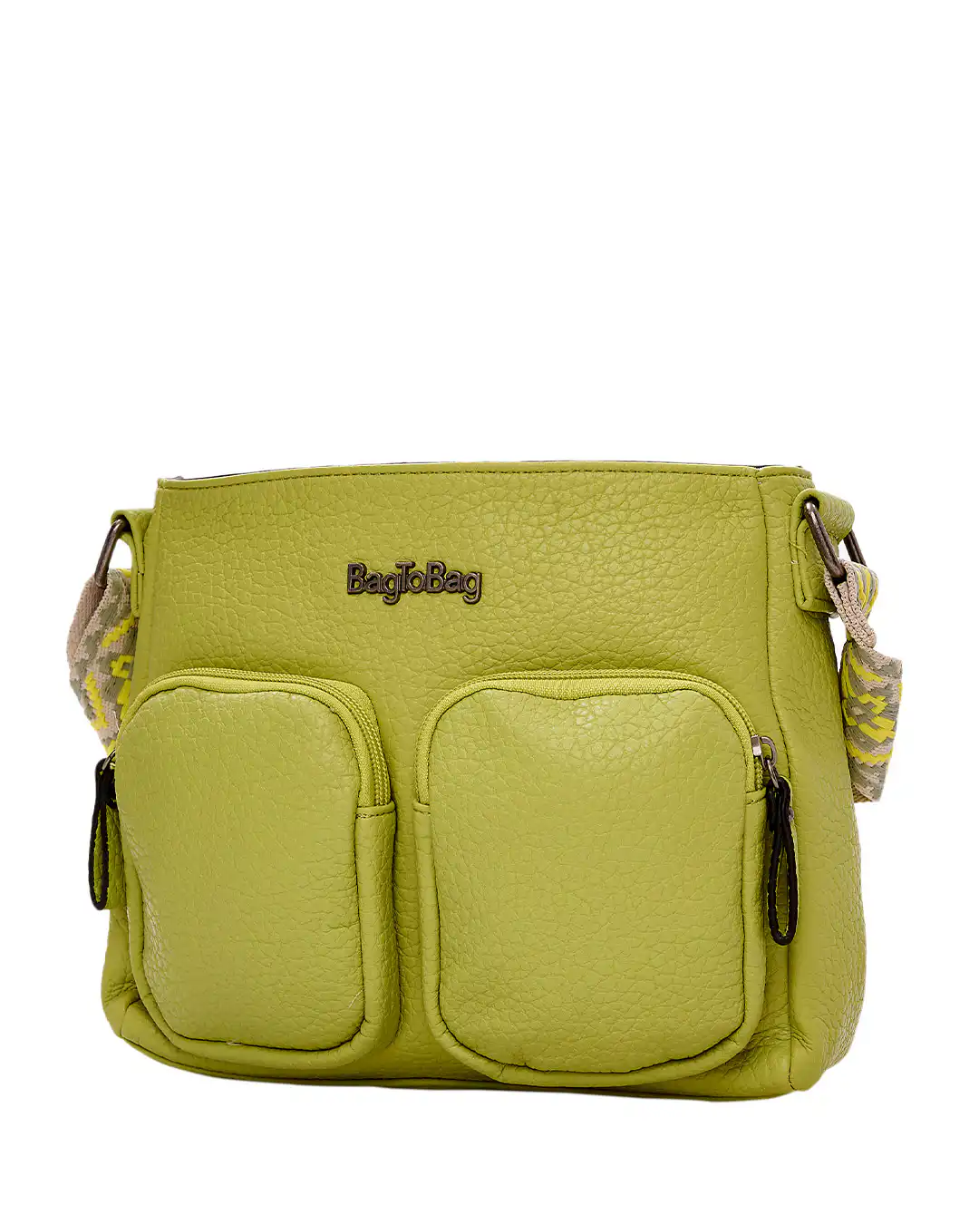 Τσάντα χιαστή W-6214 – Ανοιχτό Πράσινο