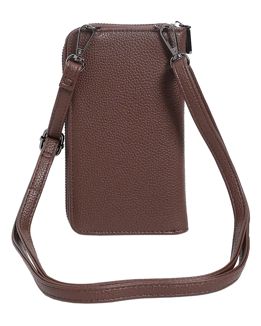 Τσαντάκι χιαστί HJ1005 – Καφέ