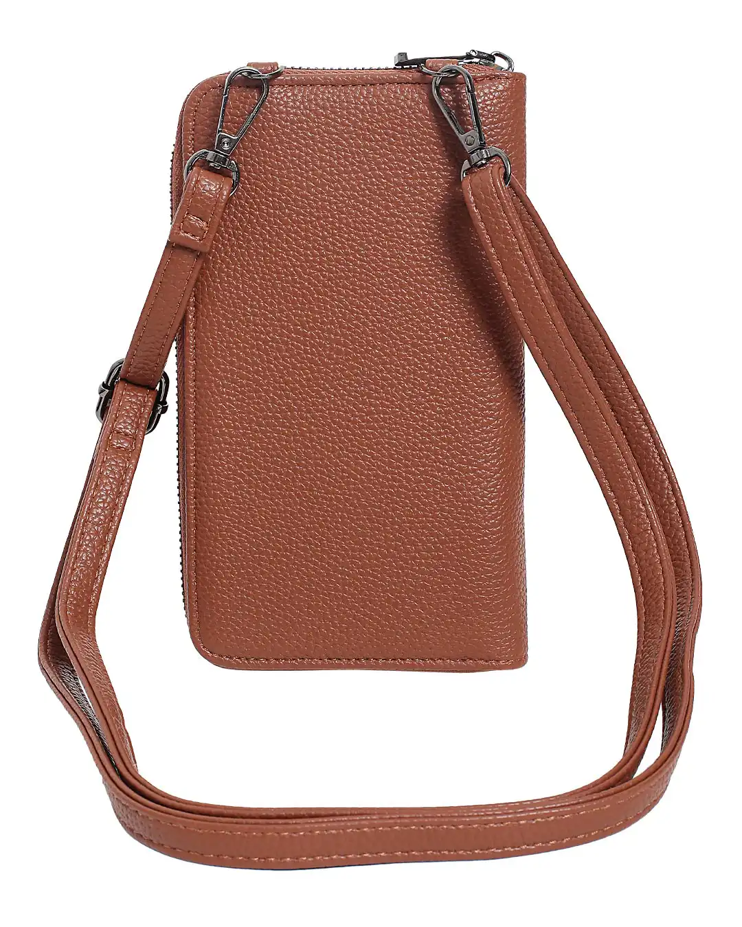 Τσαντάκι χιαστί HJ1005 – Καφέ