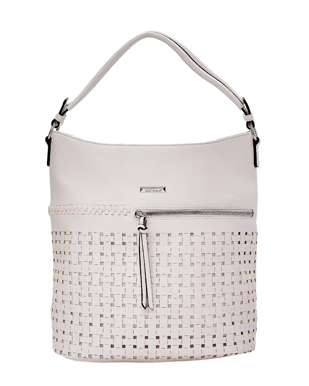 Τσάντα ωμου W-6119 – Ασπρο