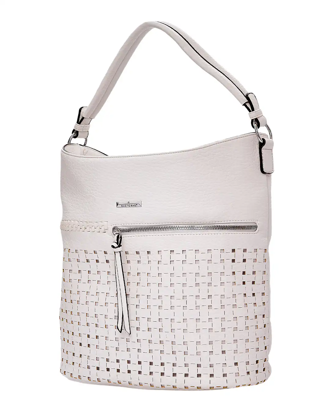 Τσάντα ωμου W-6119 – Ασπρο