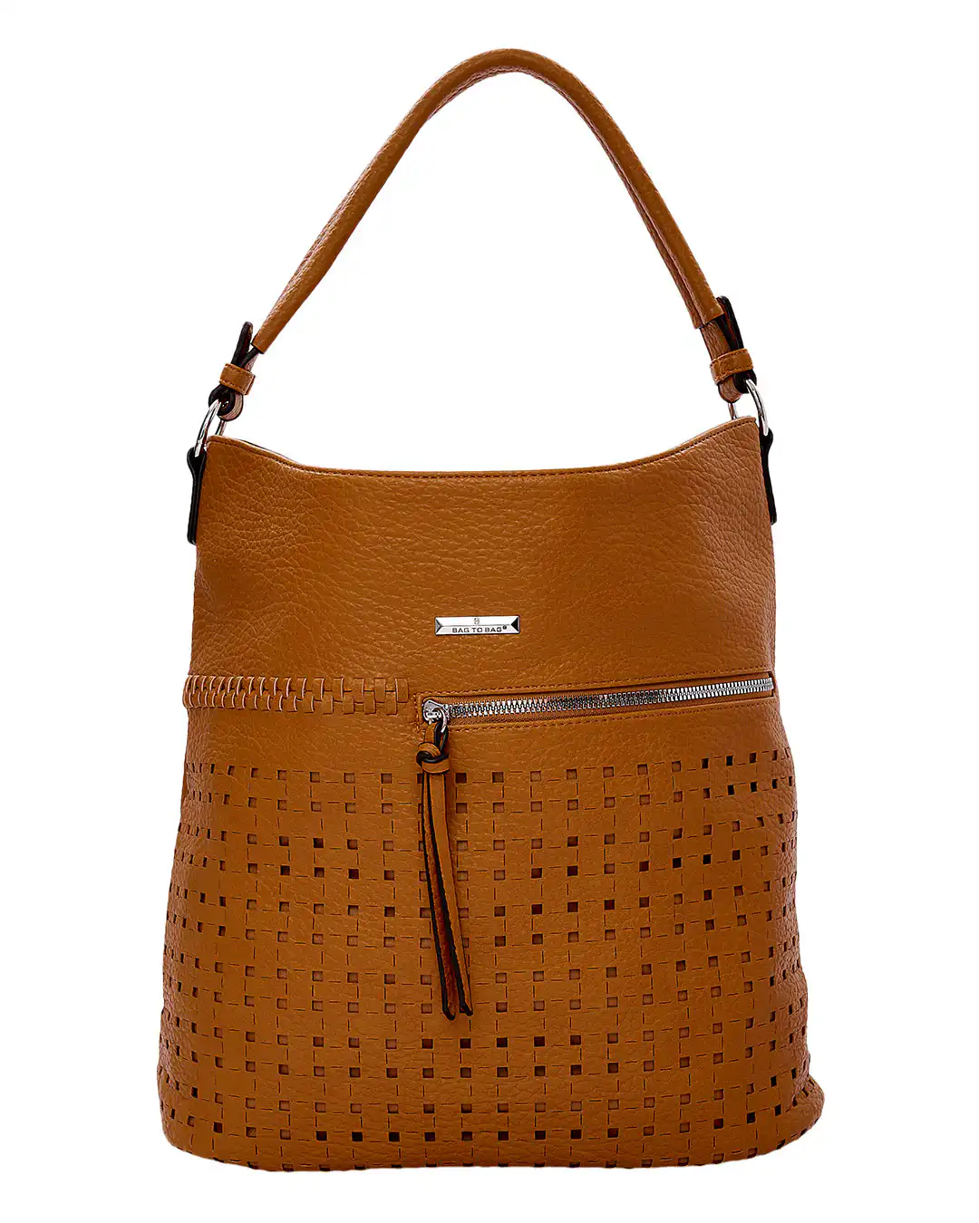 Τσάντα ωμου W-6119 – Καφέ