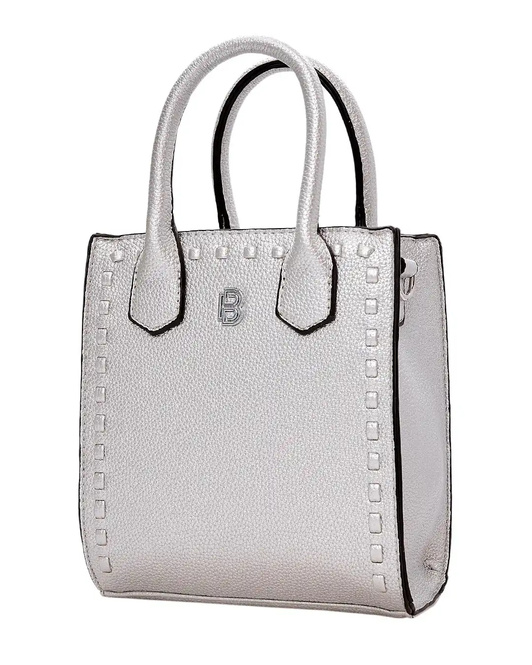 Τσάντα χειρός QR-23927 – Ασημί