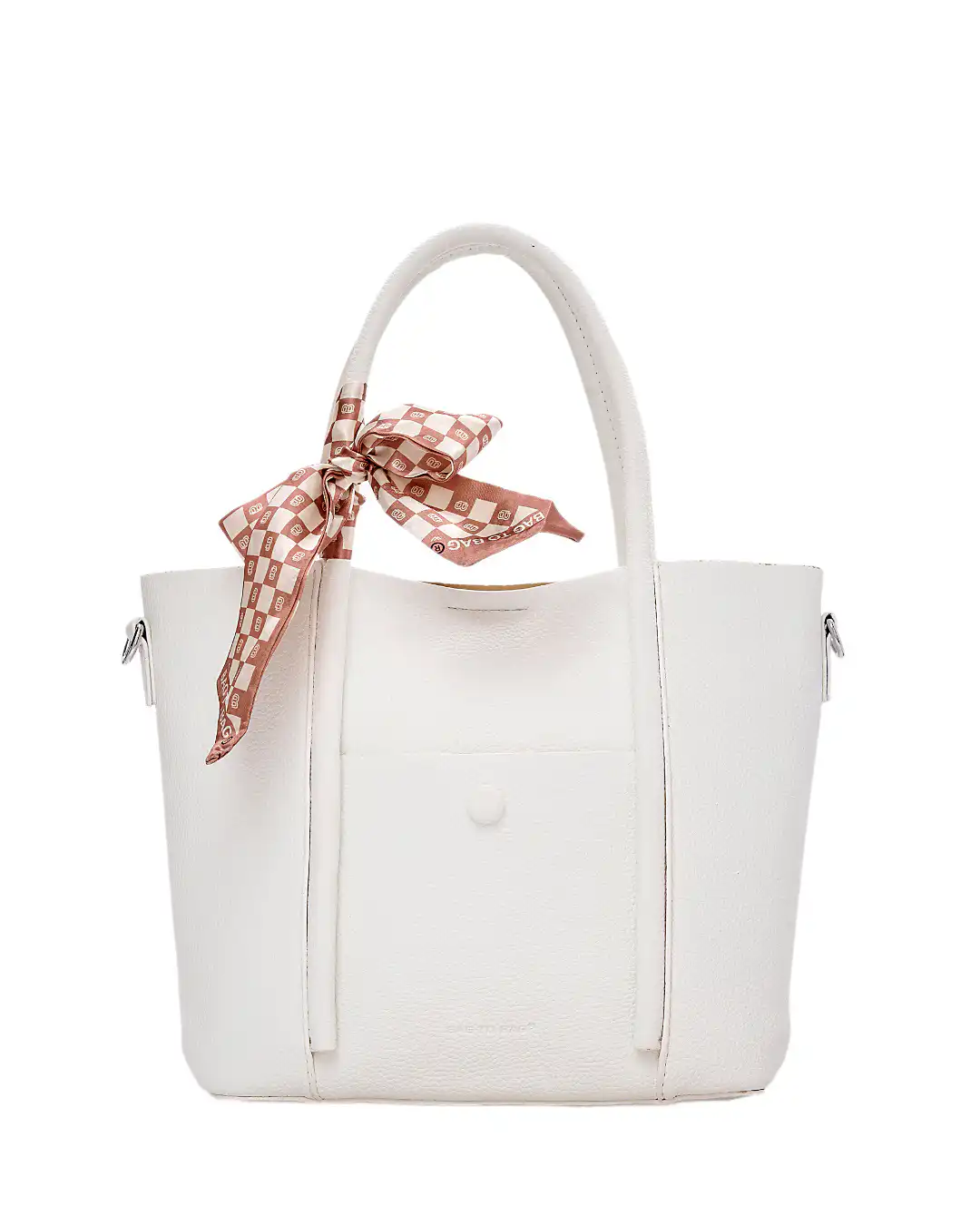 Τσάντα ώμου 0193# – Ασπρο