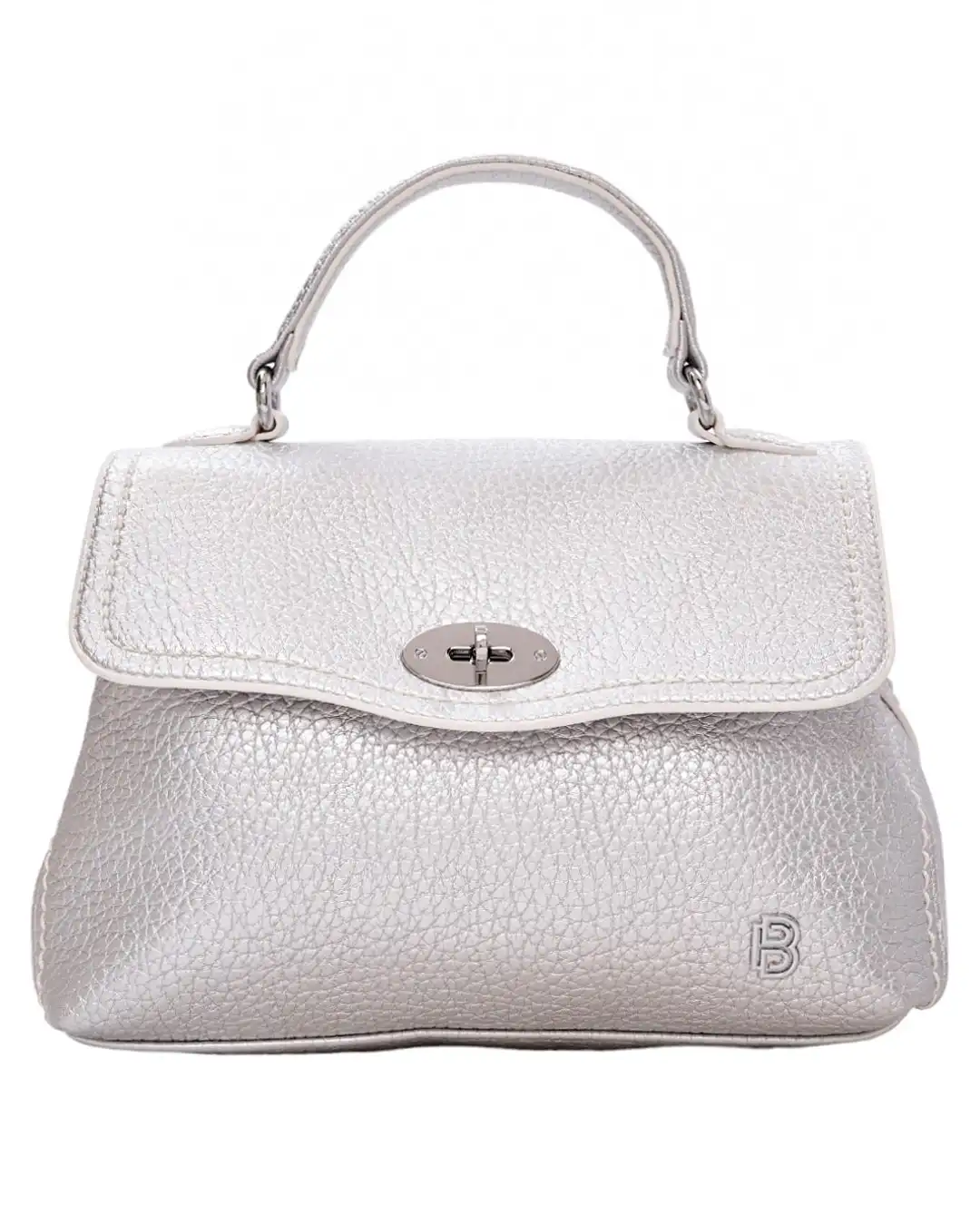 Τσάντα χειρός KX2314 – Ασημί