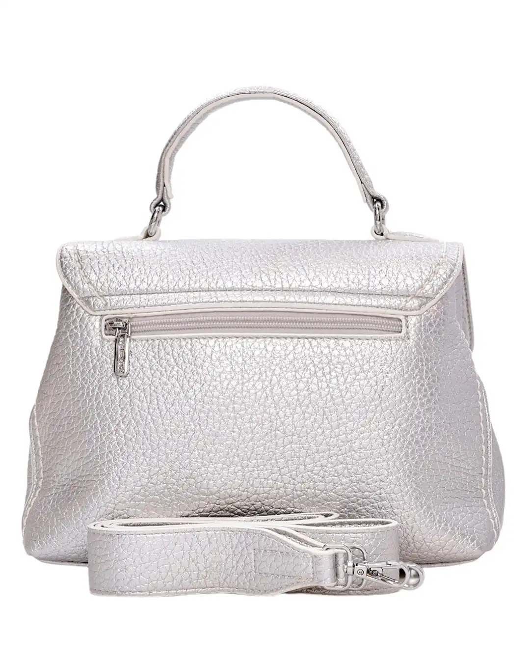 Τσάντα χειρός KX2314 - Ασημί