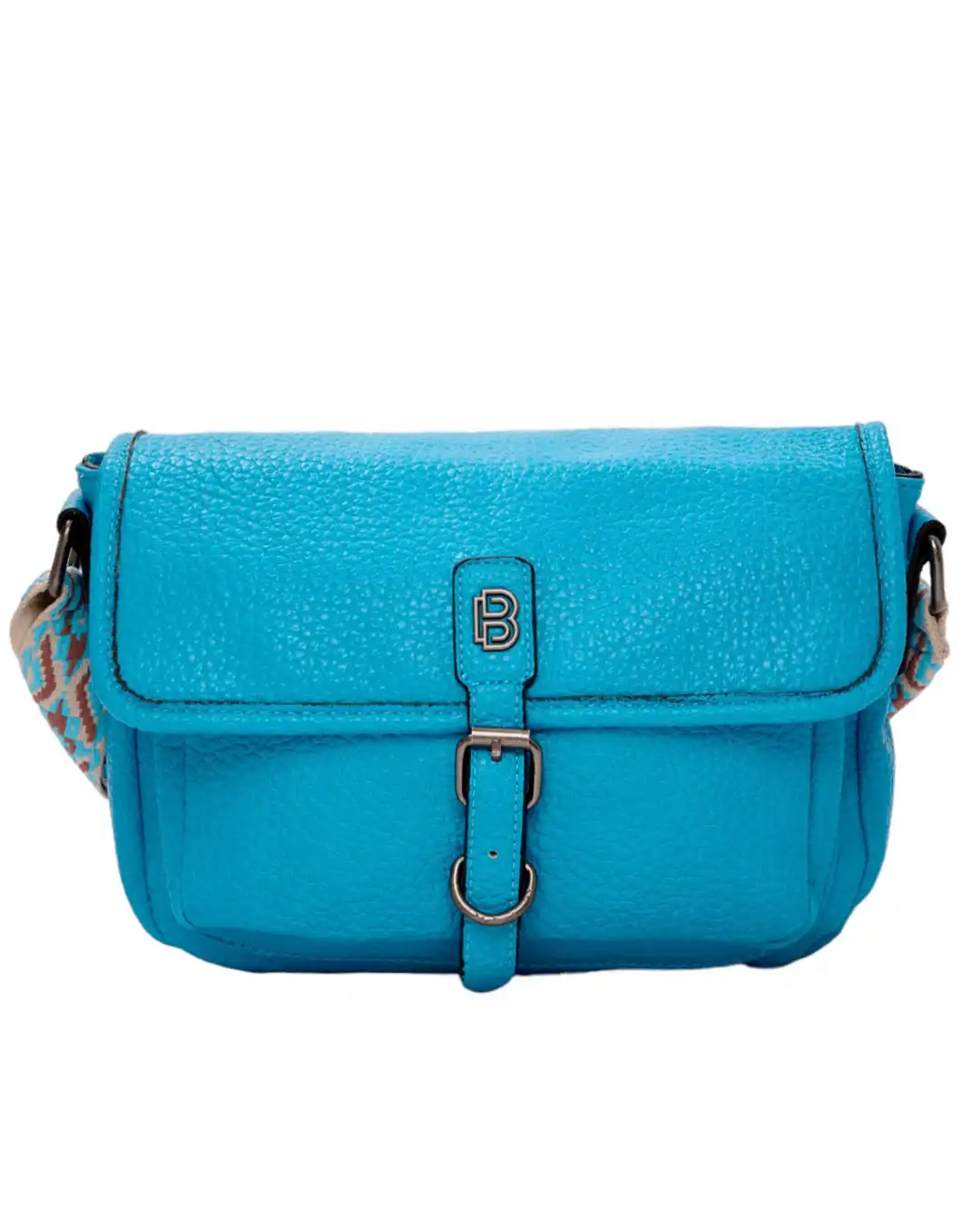 Τσάντα χιαστή P-6118 – Γαλάζιο