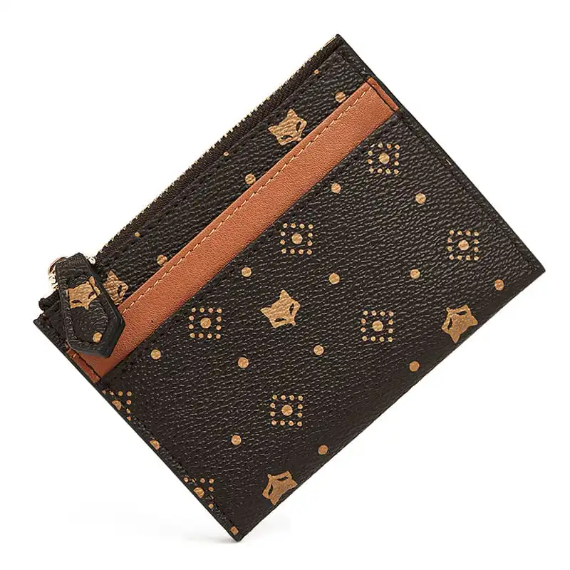 Γυναικείο πορτοφόλι/καρτοθήκη PVC Foxer 2161015F καφέ Γυναικείο πορτοφόλι/καρτοθήκη PVC Foxer 2161015F καφέ