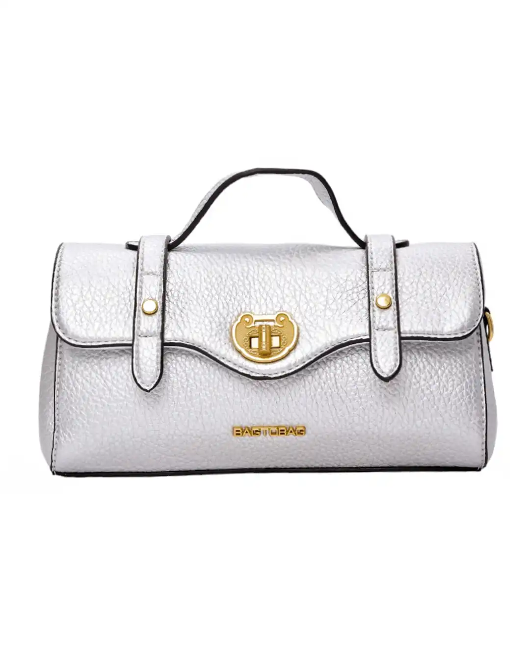 Τσάντα χειρός HM-18928 – Ασημί