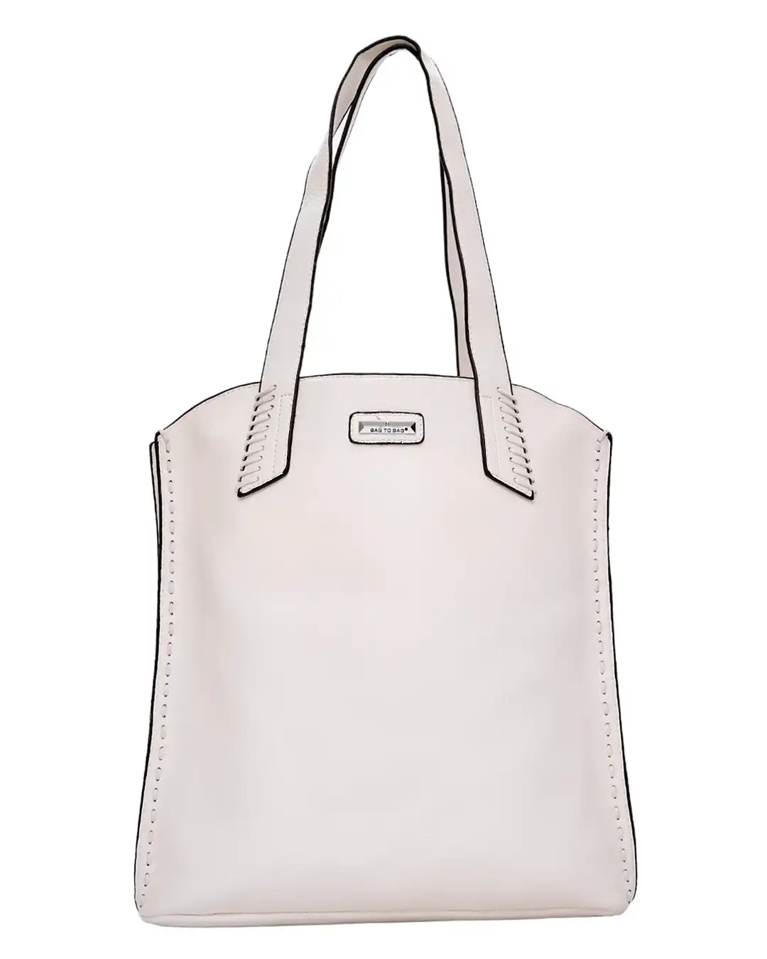 Τσάντα ώμου με νεσεσέρ – SP20083 – Ασπρο