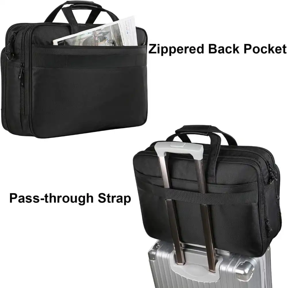 Υφασμάτινος Χαρτοφύλακας Taygeer 17,3'' laptop 32L 1084 μαύρο