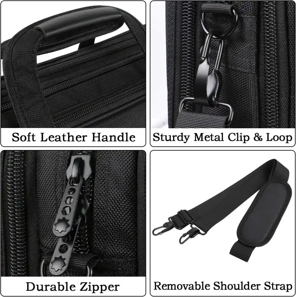 Υφασμάτινος Χαρτοφύλακας Taygeer 17,3'' laptop 32L 1084 μαύρο