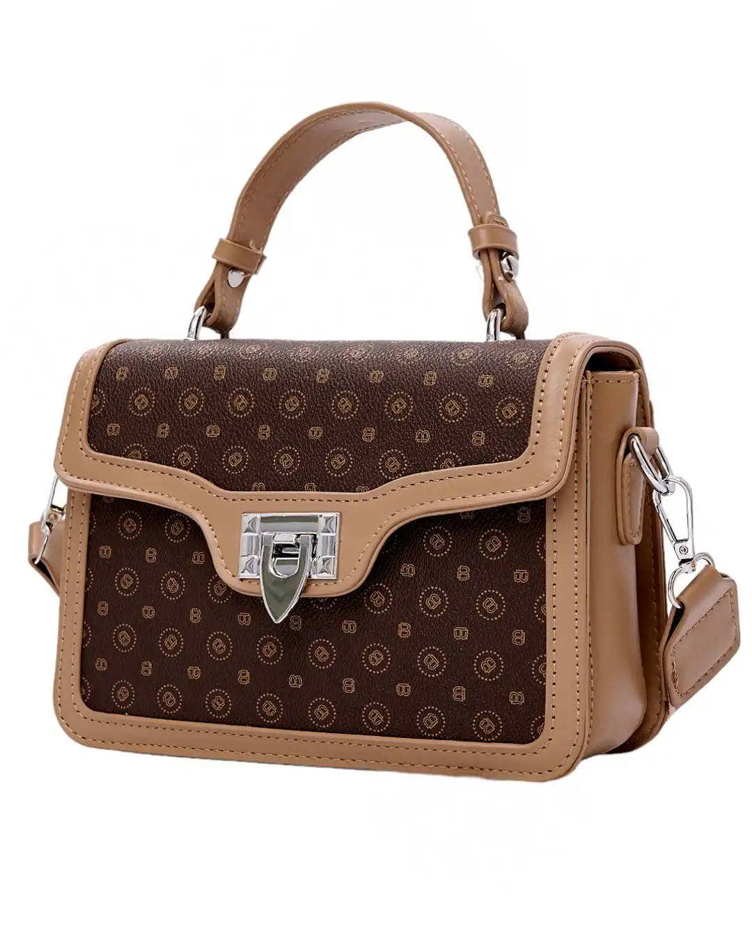 Τσάντα χιαστί-χειρός  SW8908 – Κάμελ