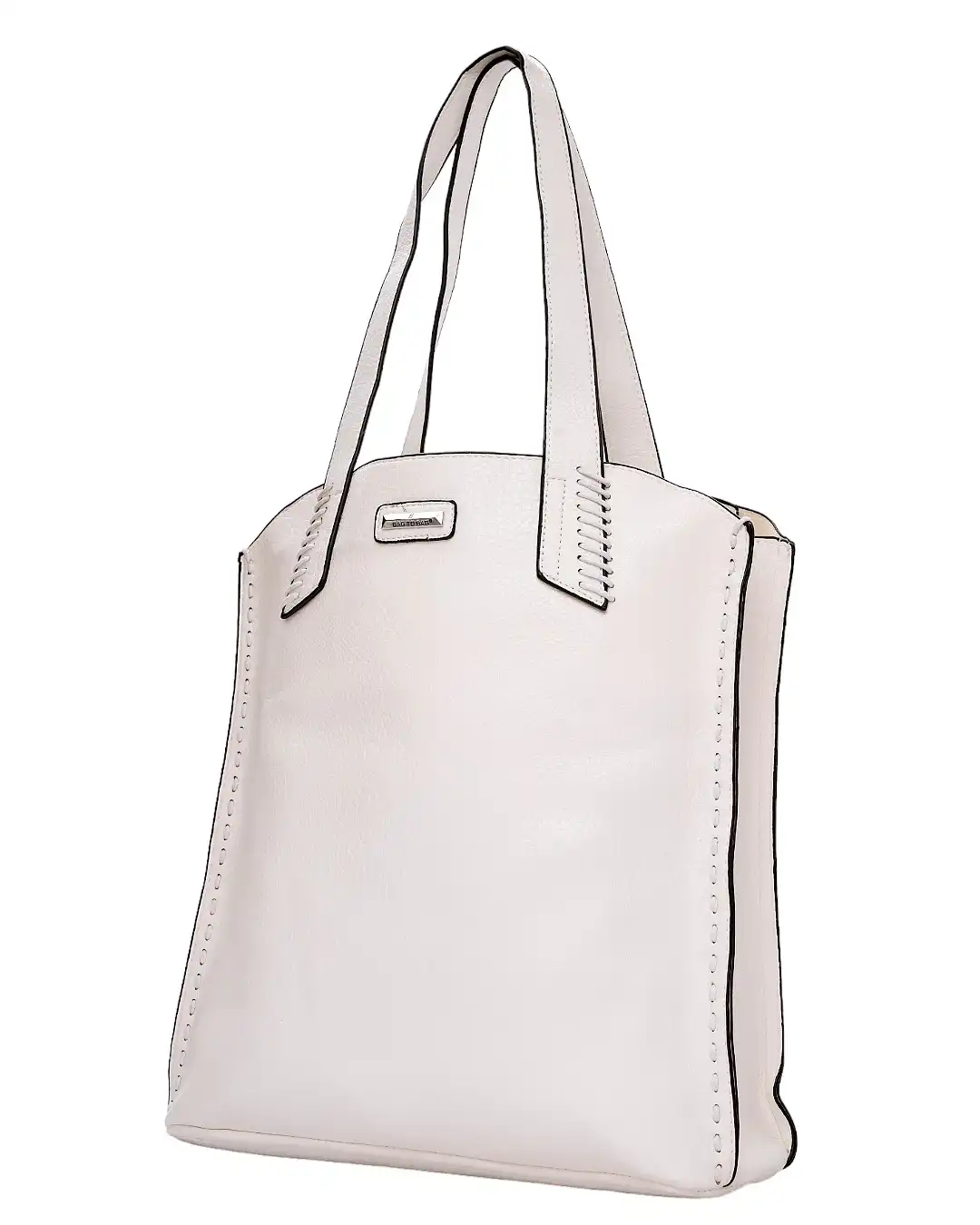 Τσάντα ώμου με νεσεσέρ – SP20083 – Ασπρο