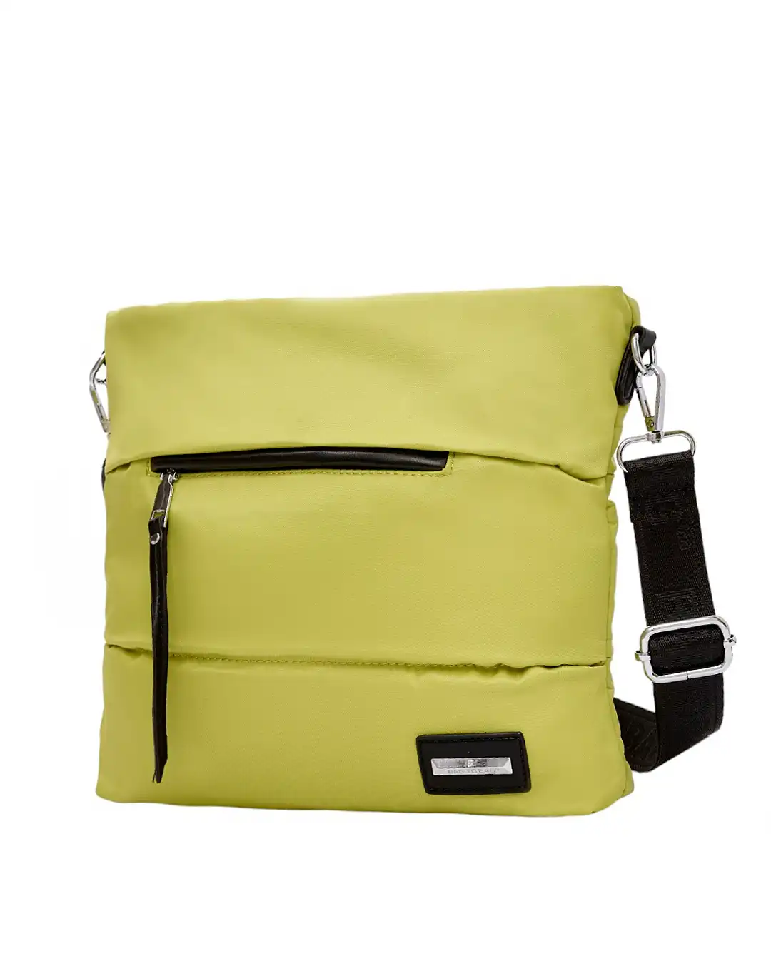 Τσάντα ώμου-χιαστί με αδιάβροχο ύφασμα-KX2236 – Ανοιχτό Πράσινο