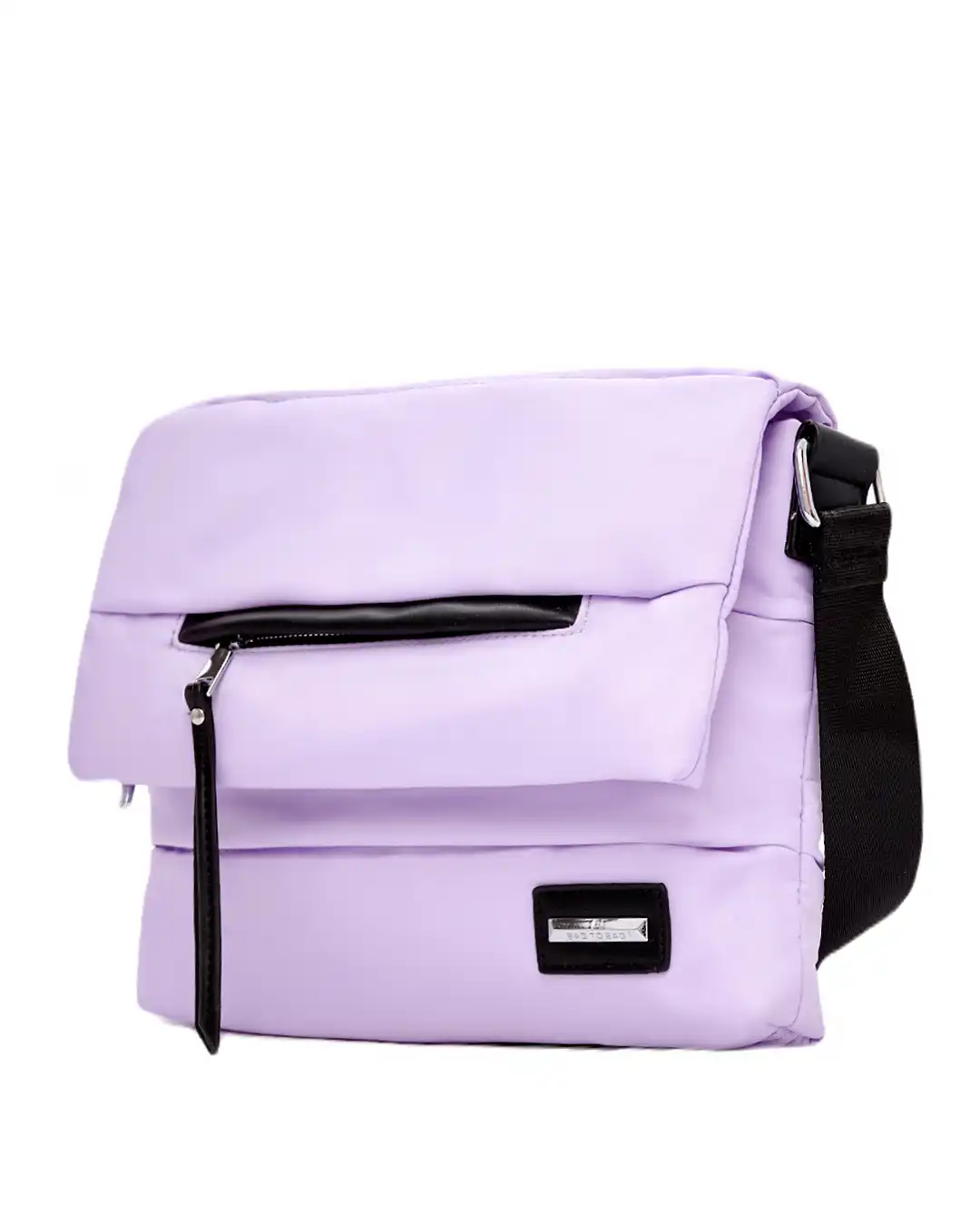 Τσάντα χιαστι με αδιάβροχο ύφασμα-KX2235 – Μώβ