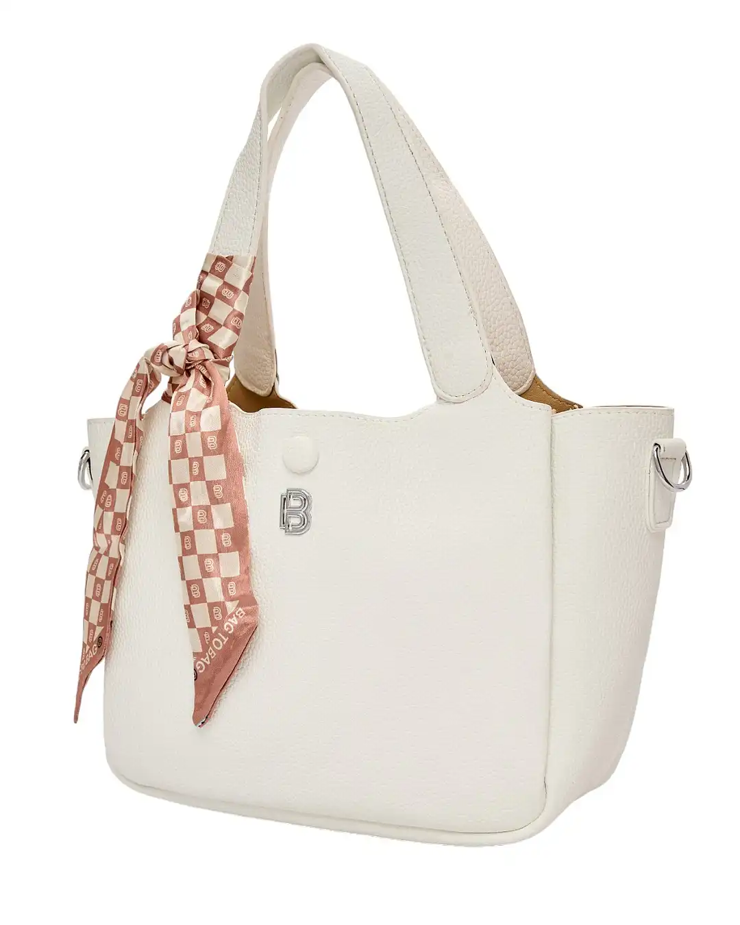 Τσάντα χειρός 0192# – Ασπρο